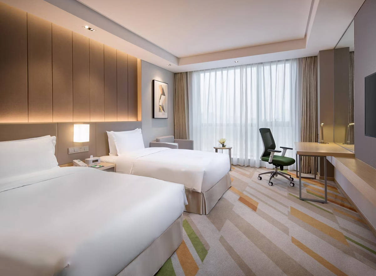 Twin Two Double Beds