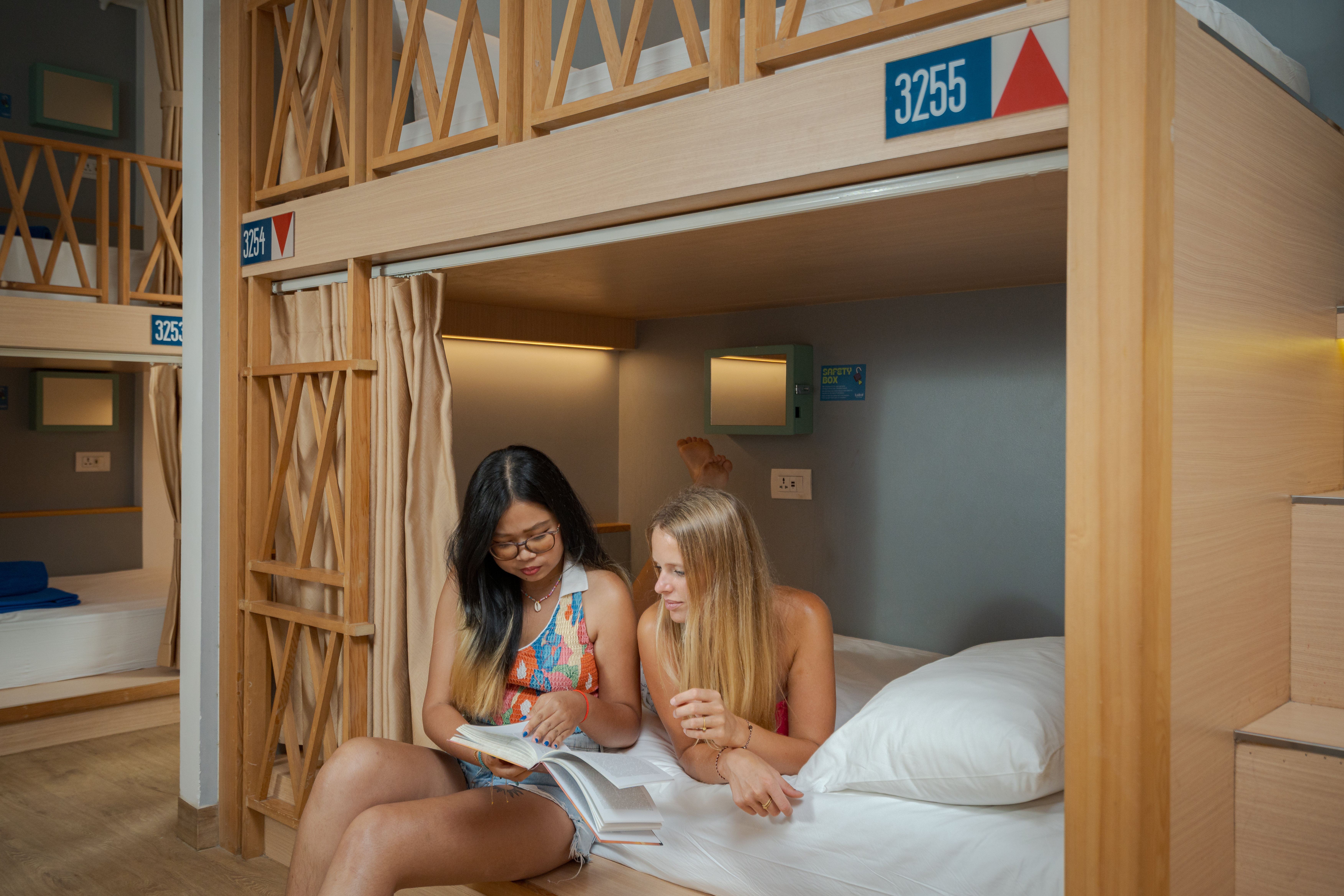 Bed in Dormitory Female Room