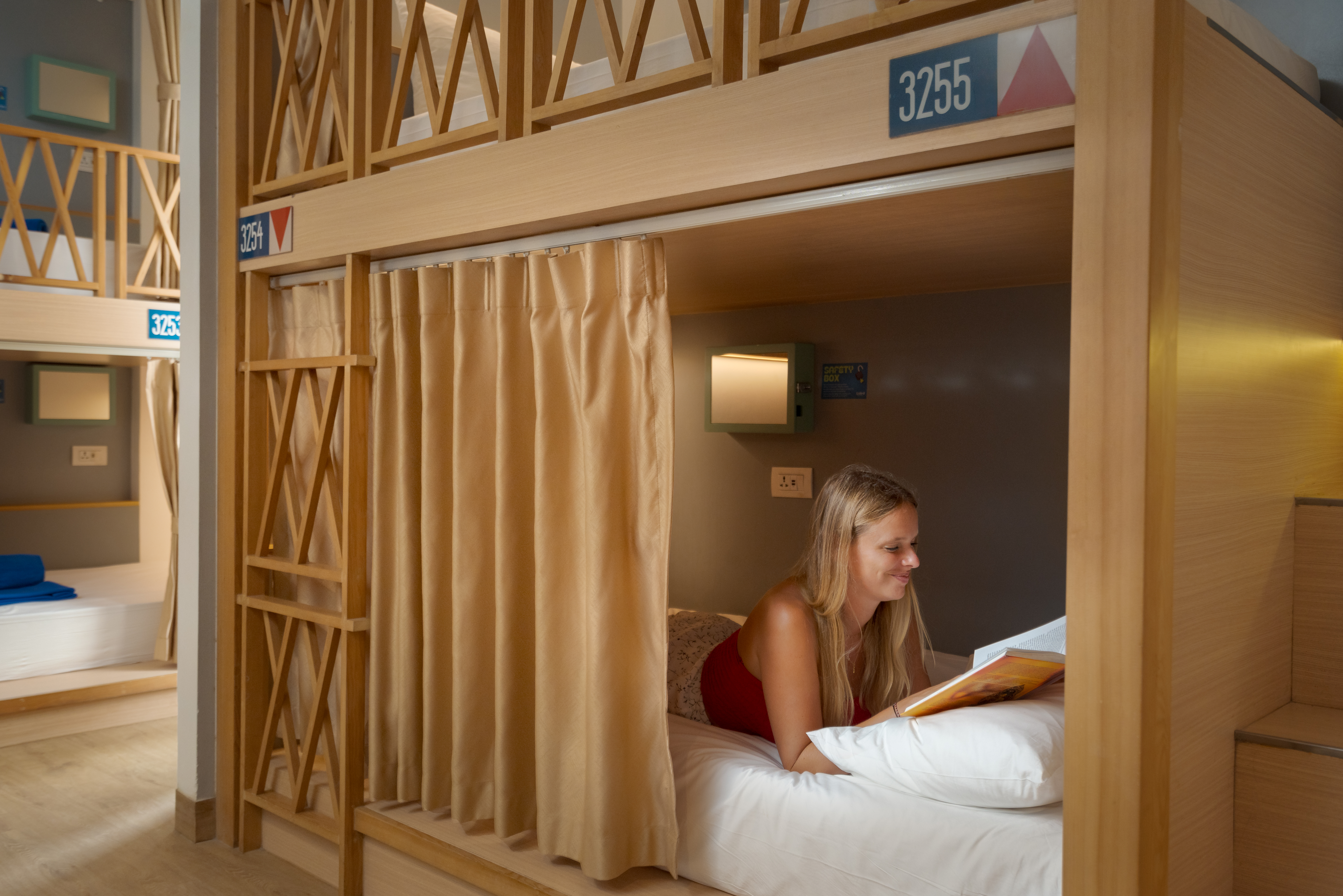 Bed in Dormitory Female Room