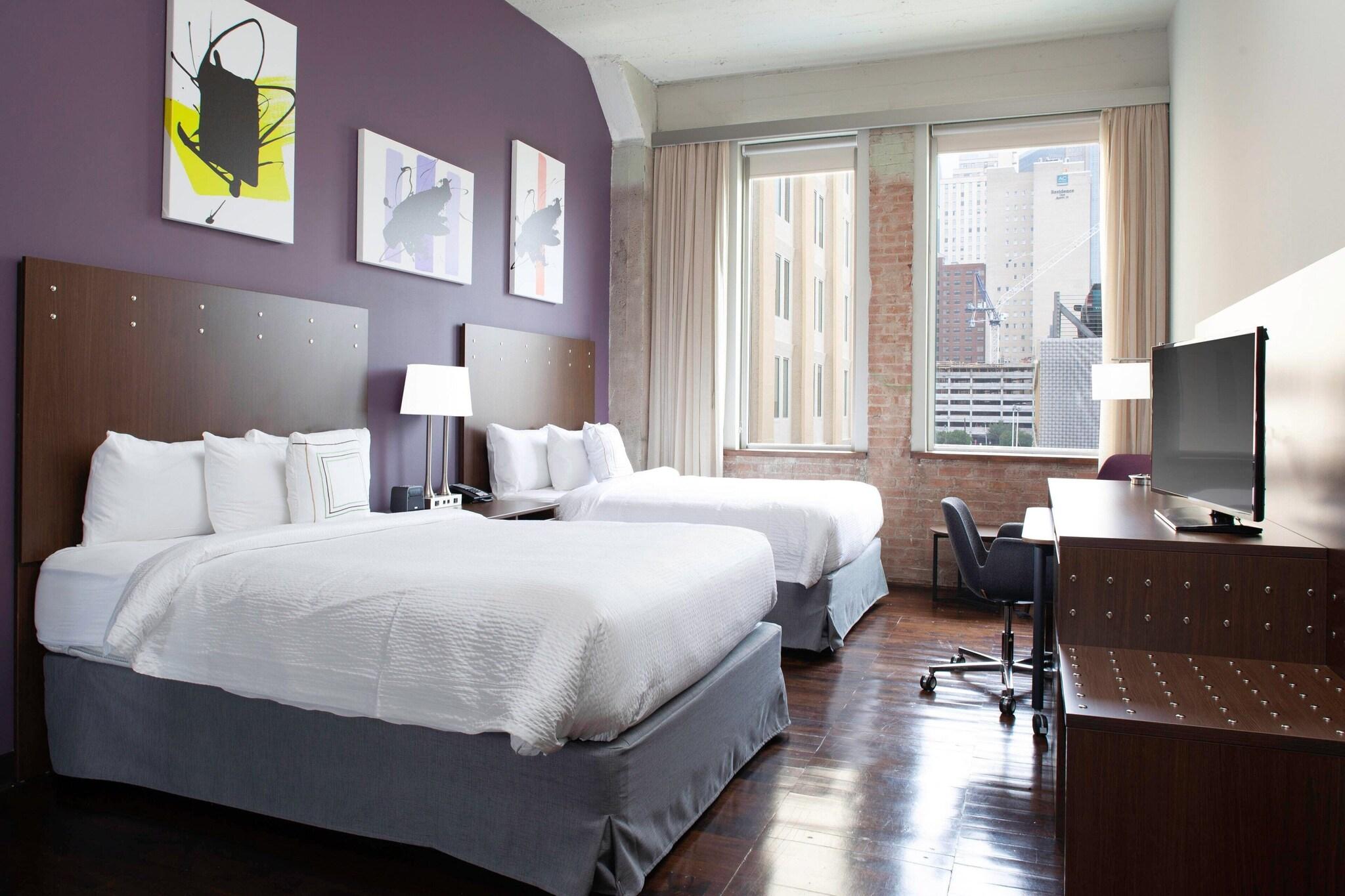 Double Two Queen Beds