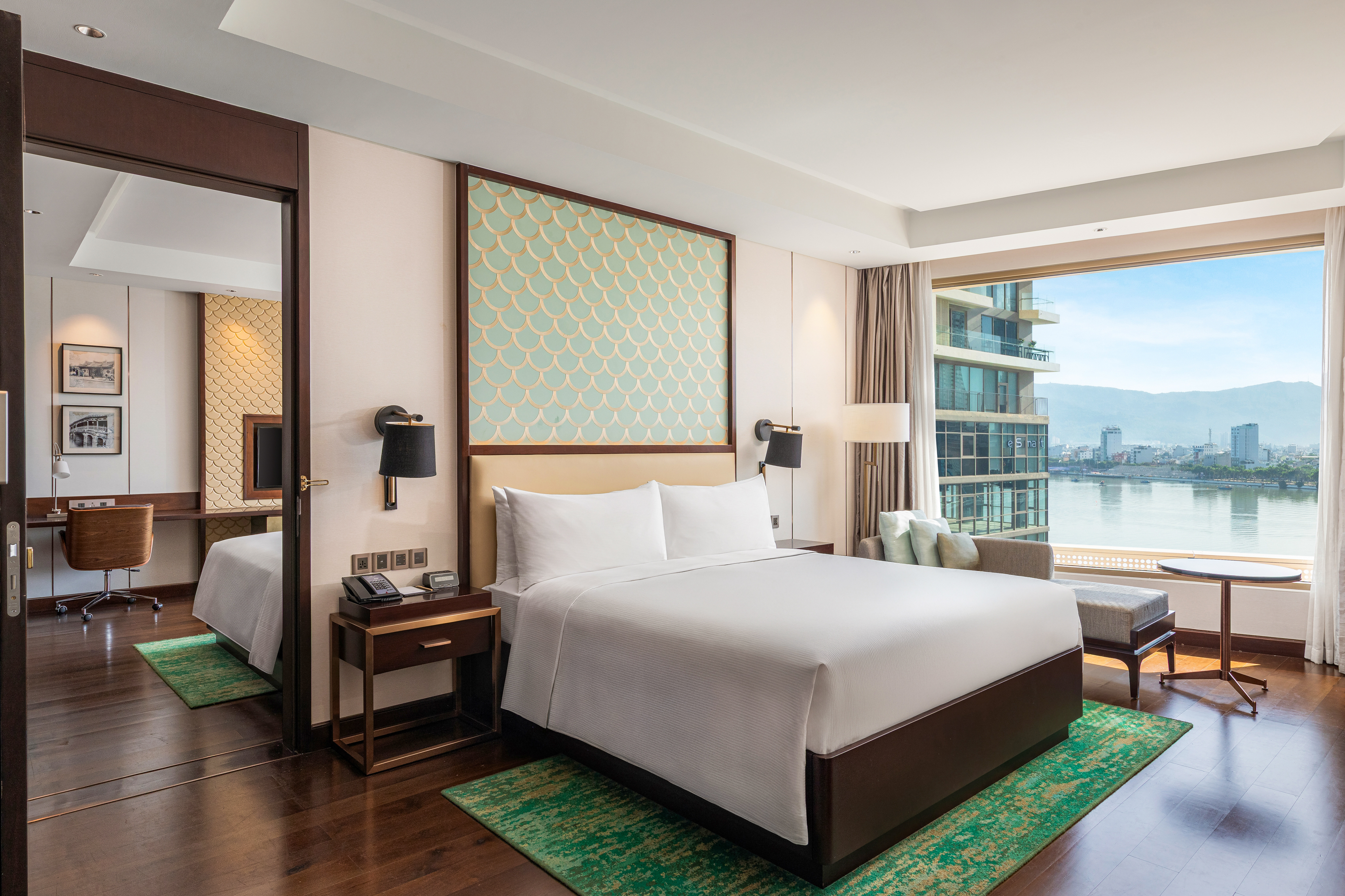 Double Guest Room King Bed