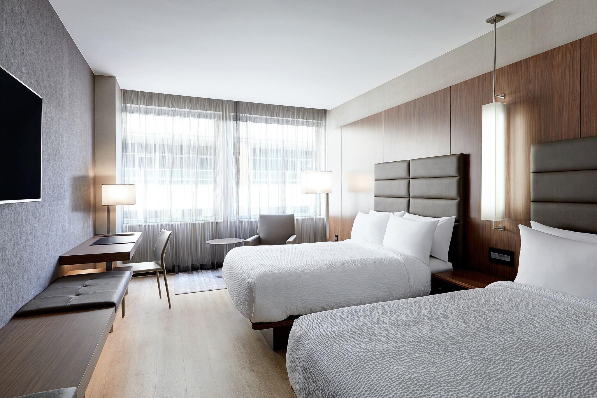 Double Two Double Beds