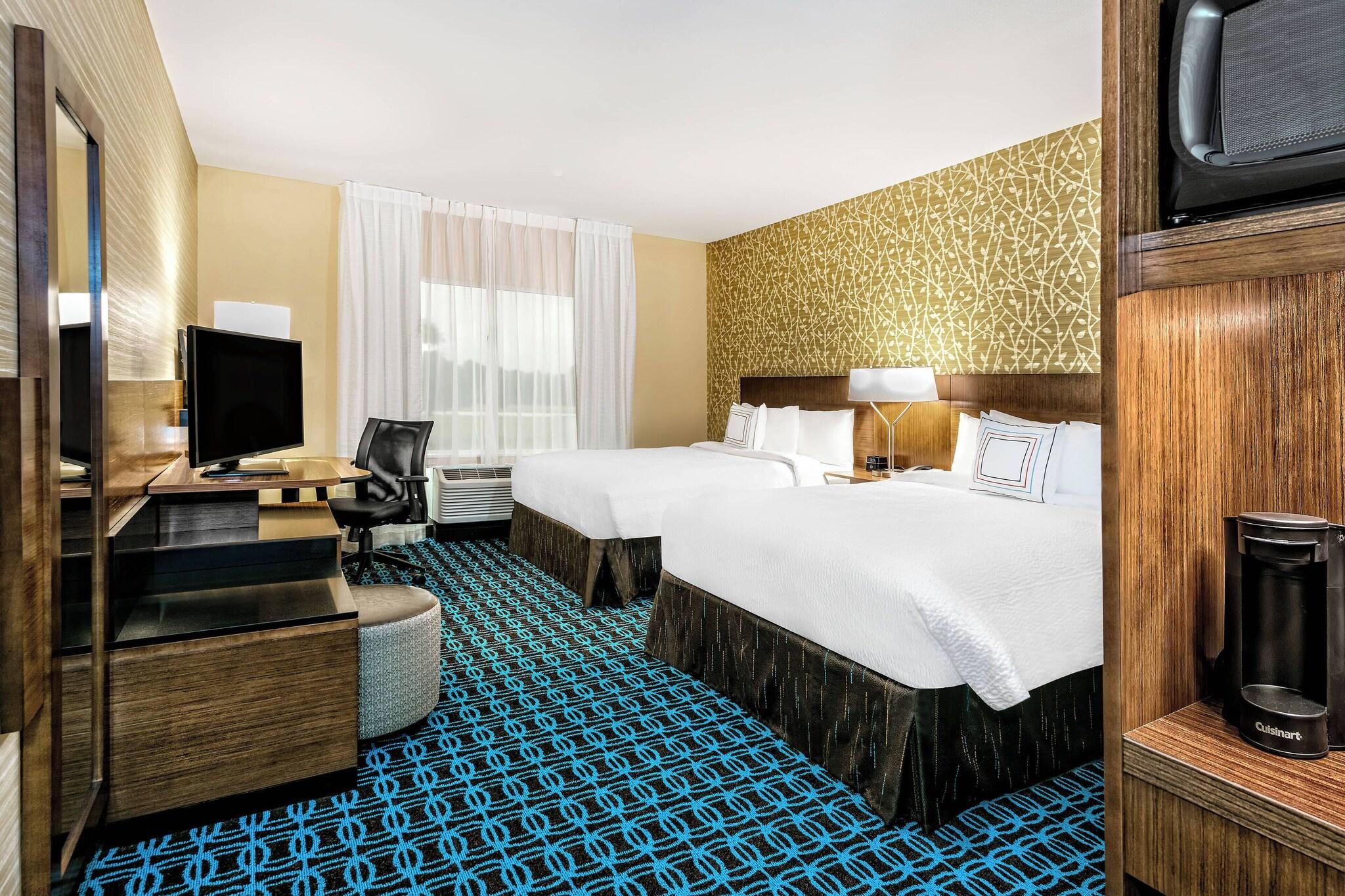 Double Two Queen Beds