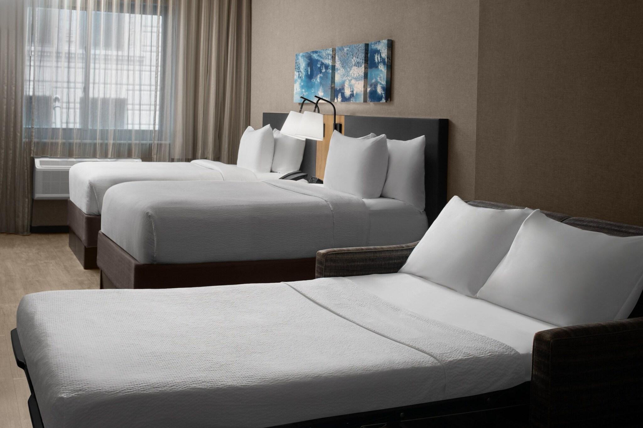 Studio Two Double Beds