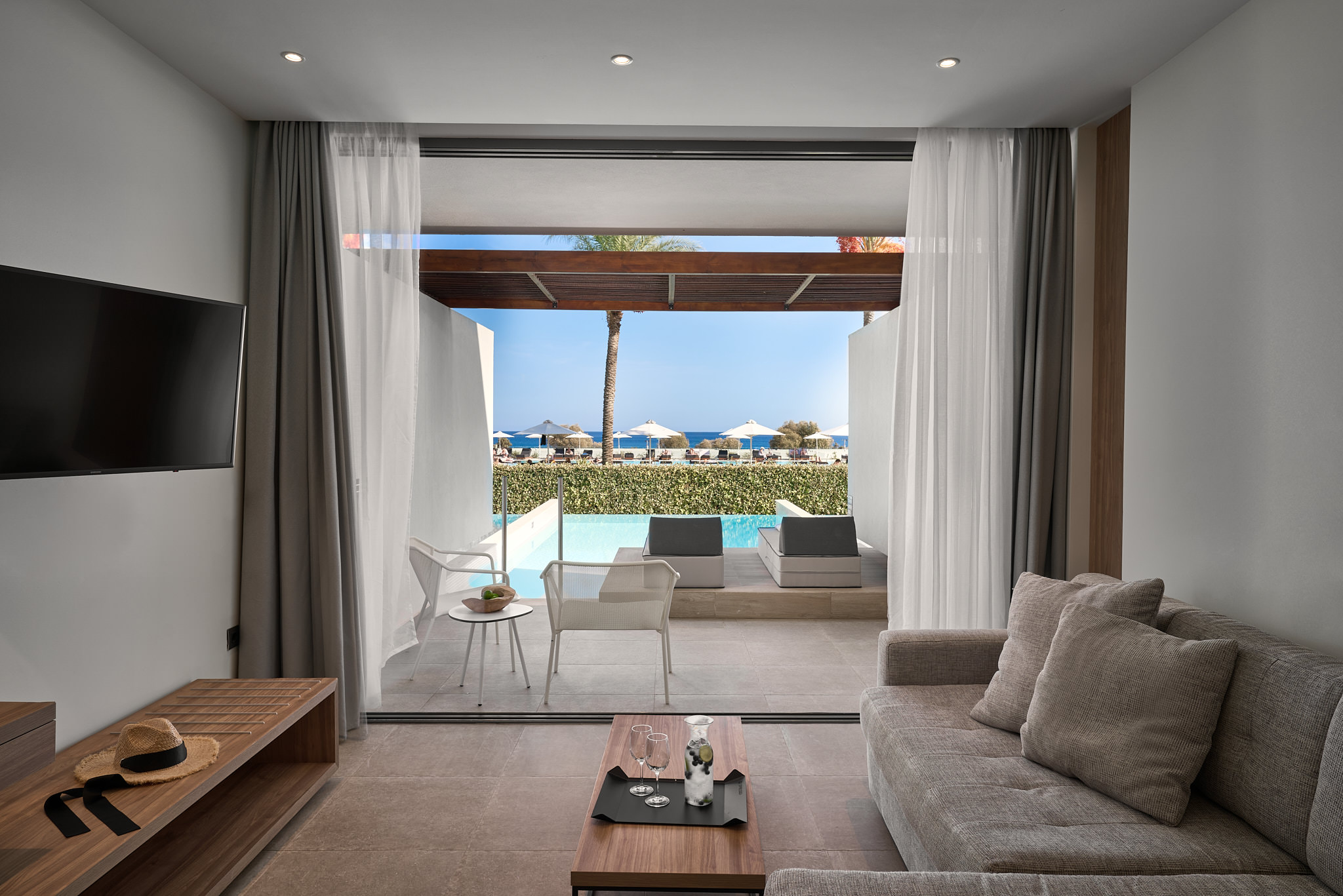 Junior Suite Sea View with Private Pool