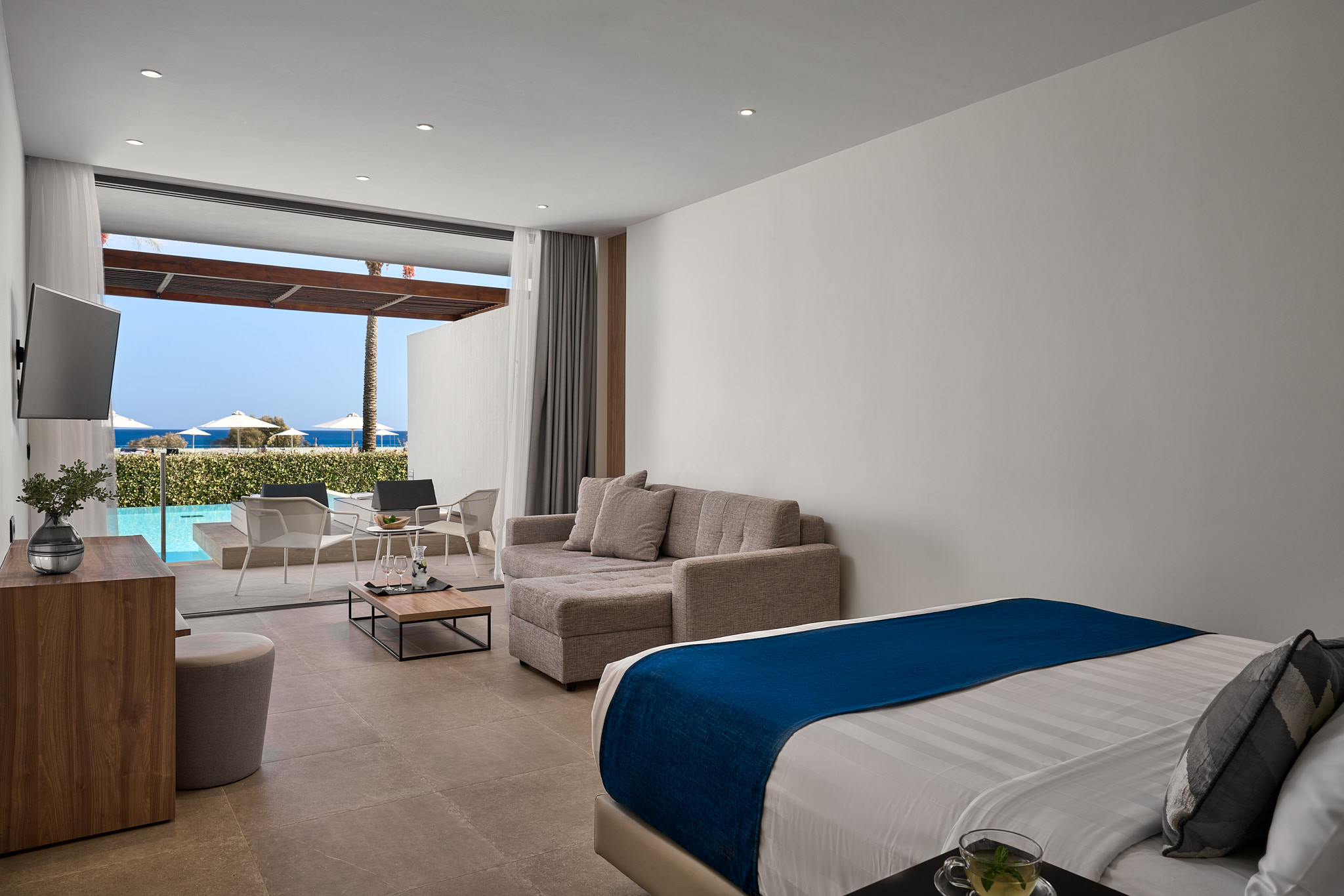 Junior Suite Sea View with Private Pool