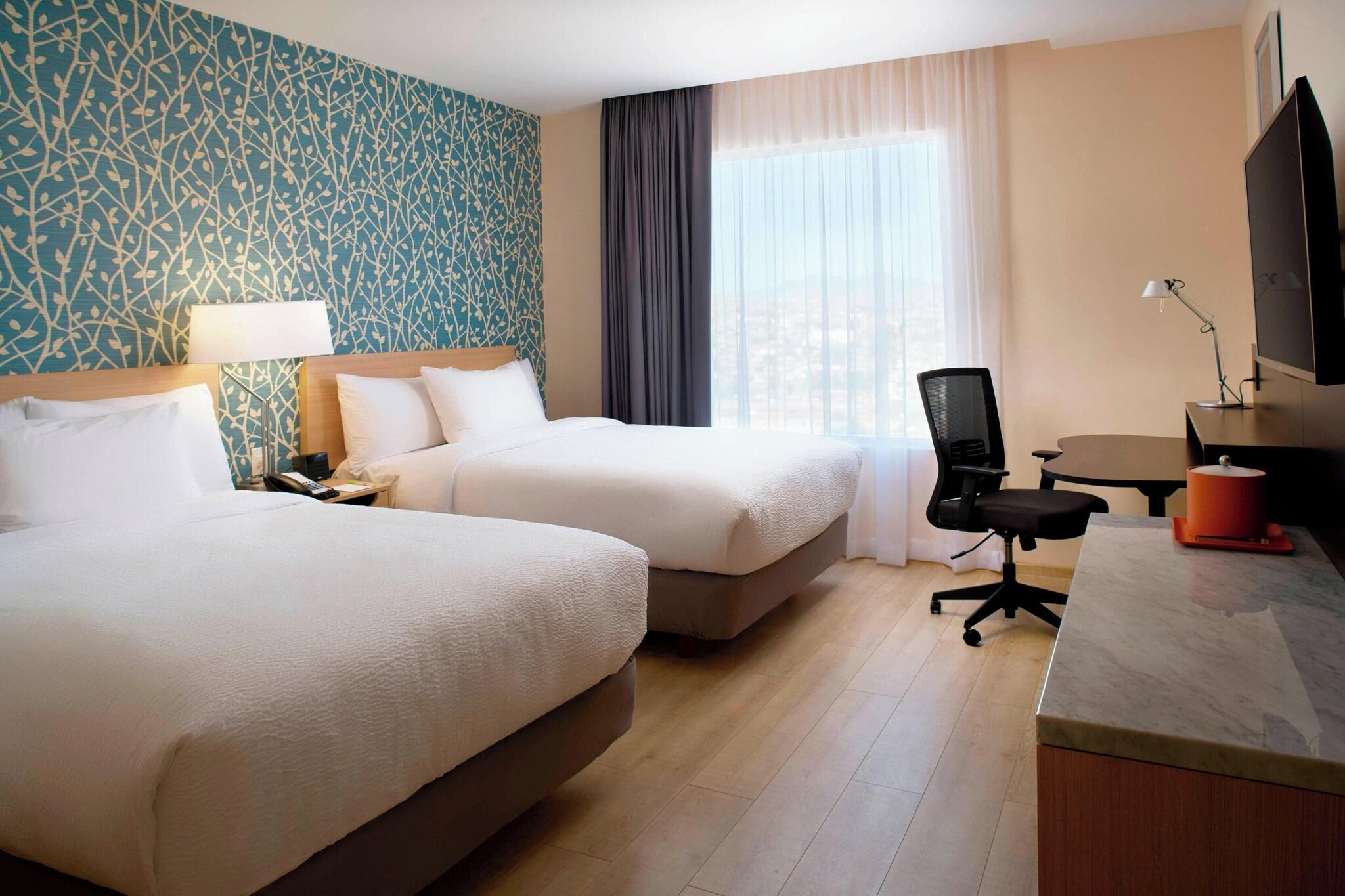 Double Two Double Beds