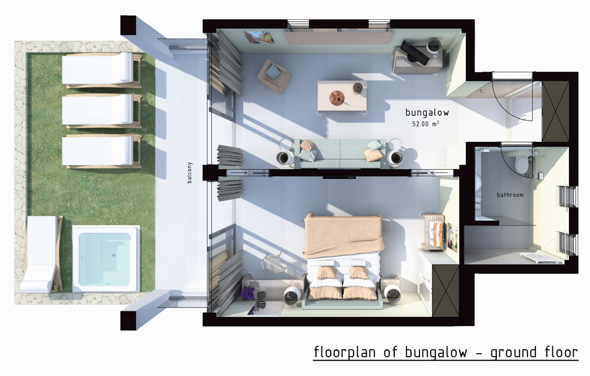 Bungalow with Jacuzzi