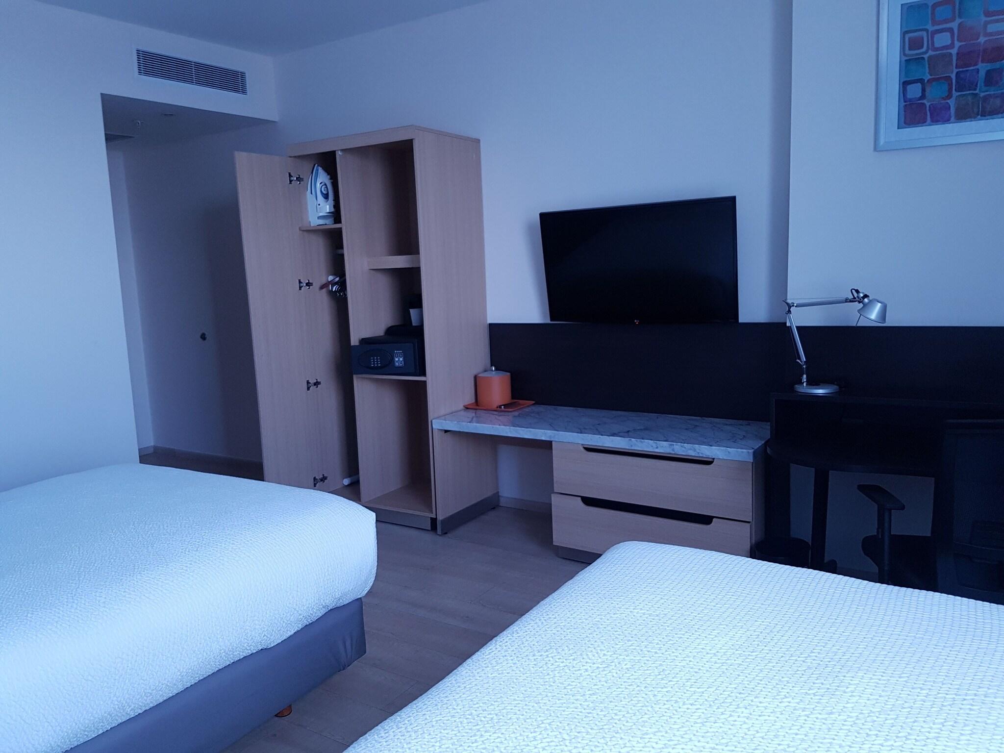 Double Two Double Beds