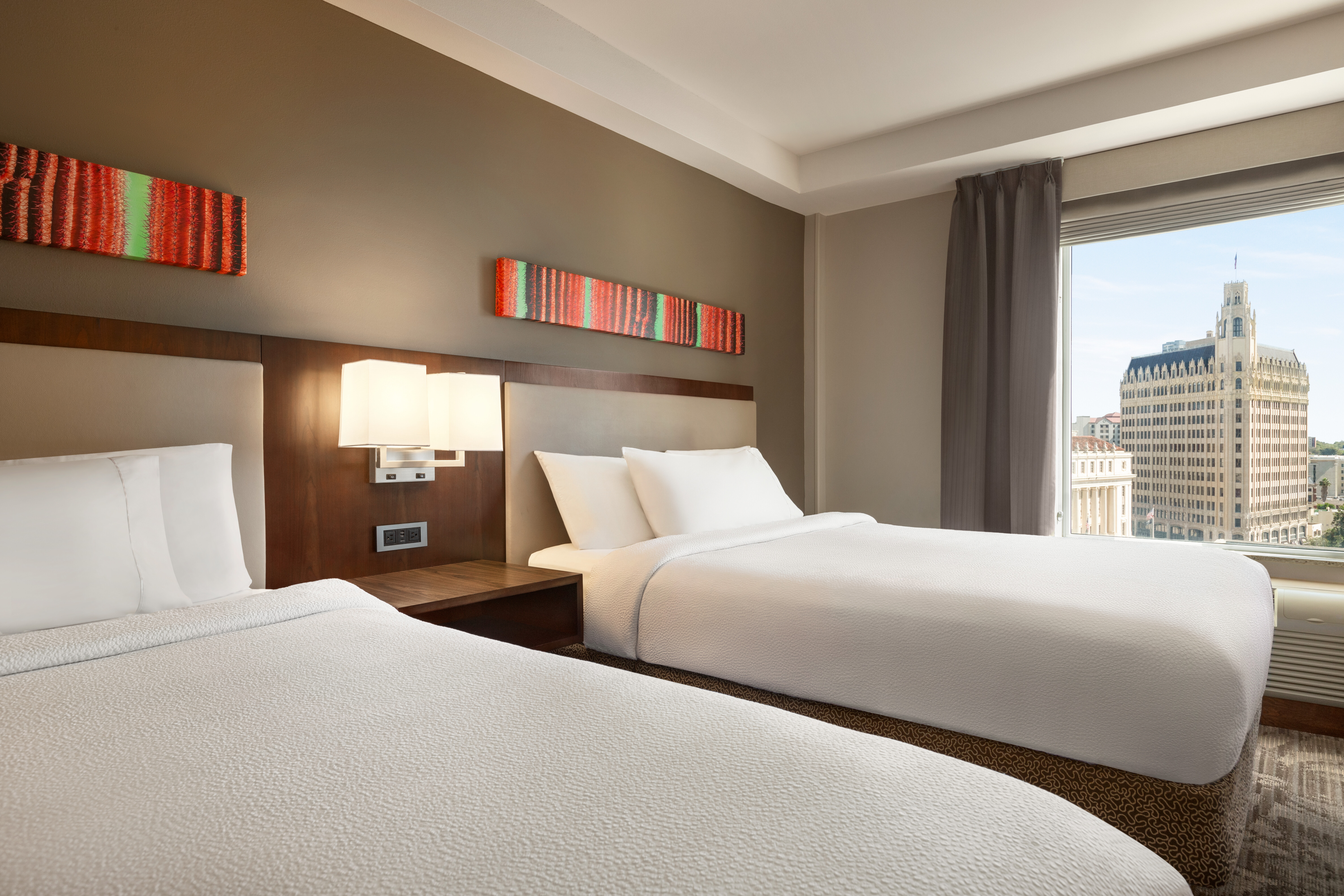 Double Two Queen Beds