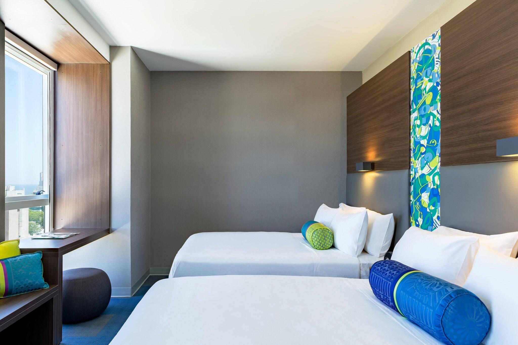 Double Two Queen Beds