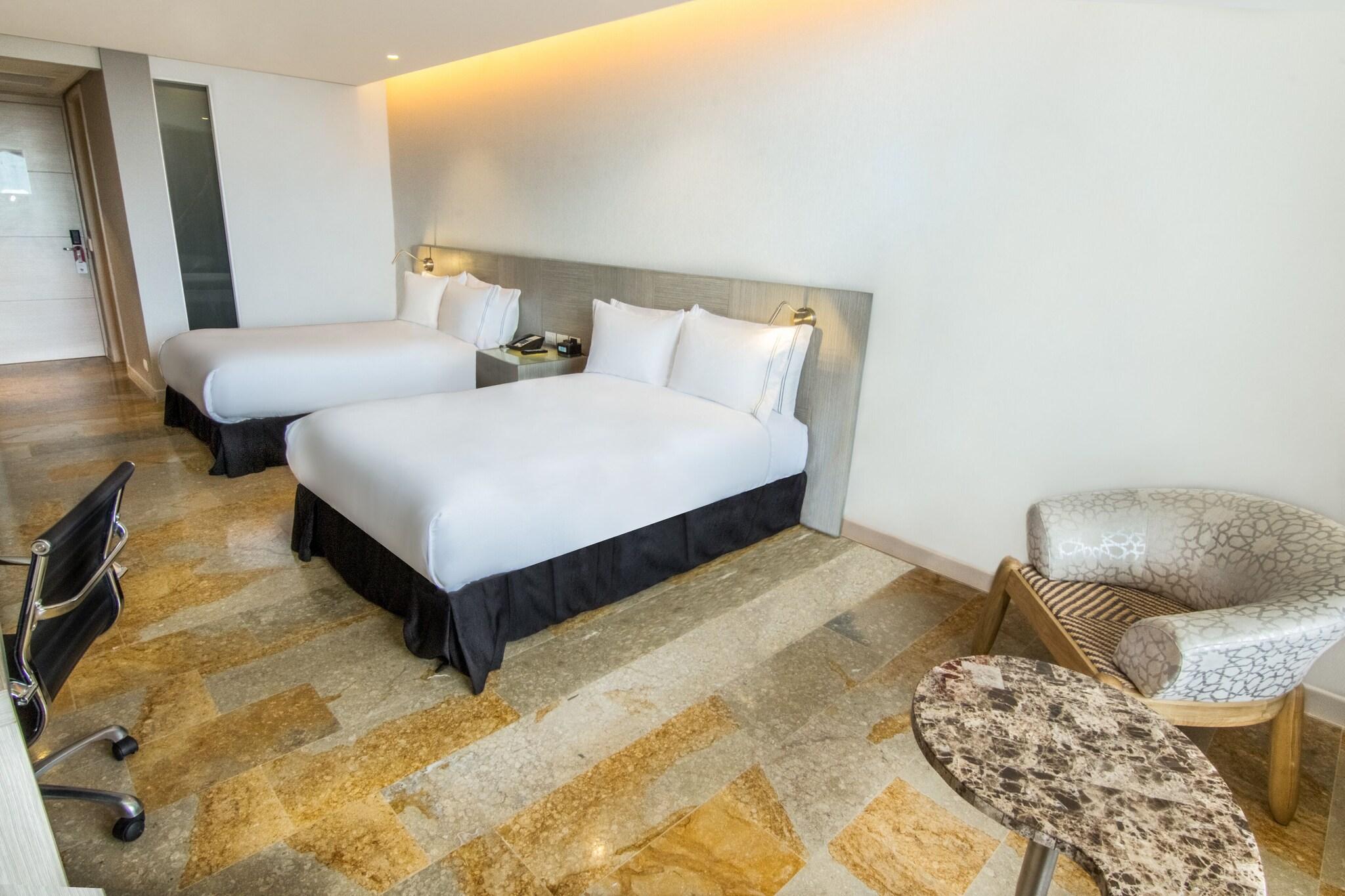 Single Superior Two Double Beds