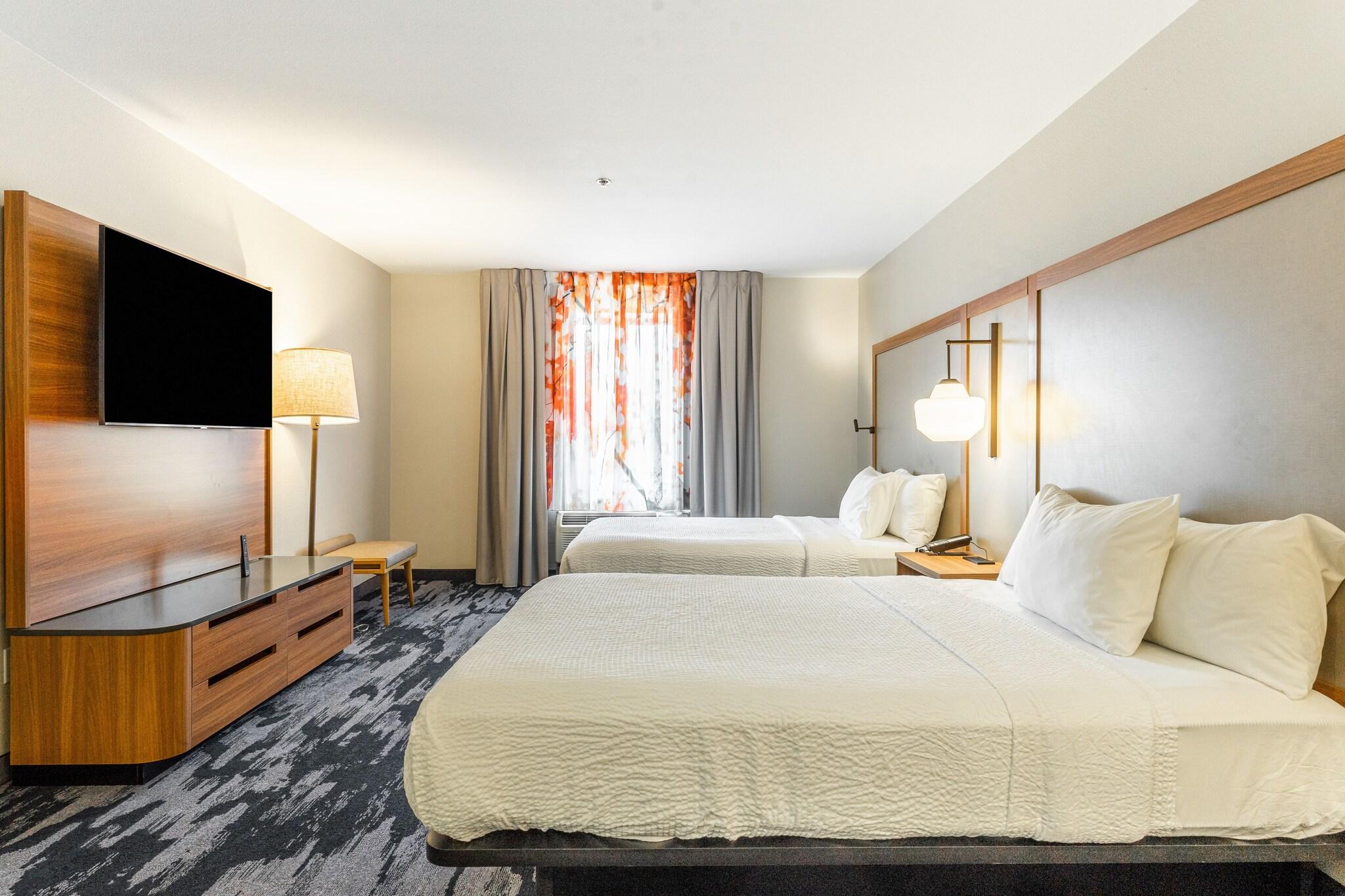 Double Two Queen Beds