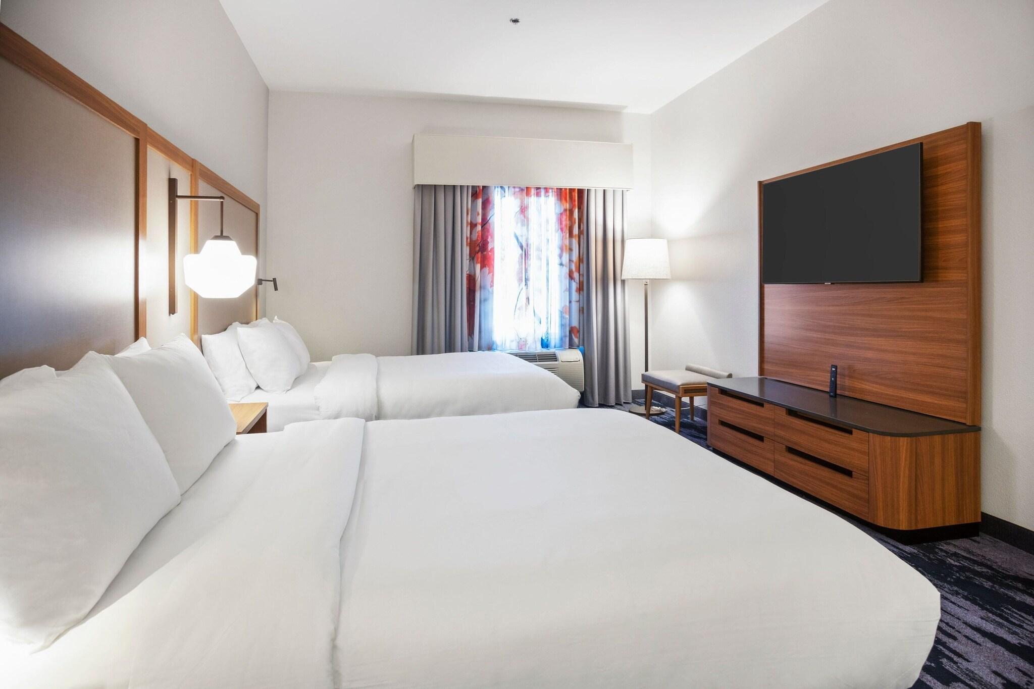 Double Two Queen Beds