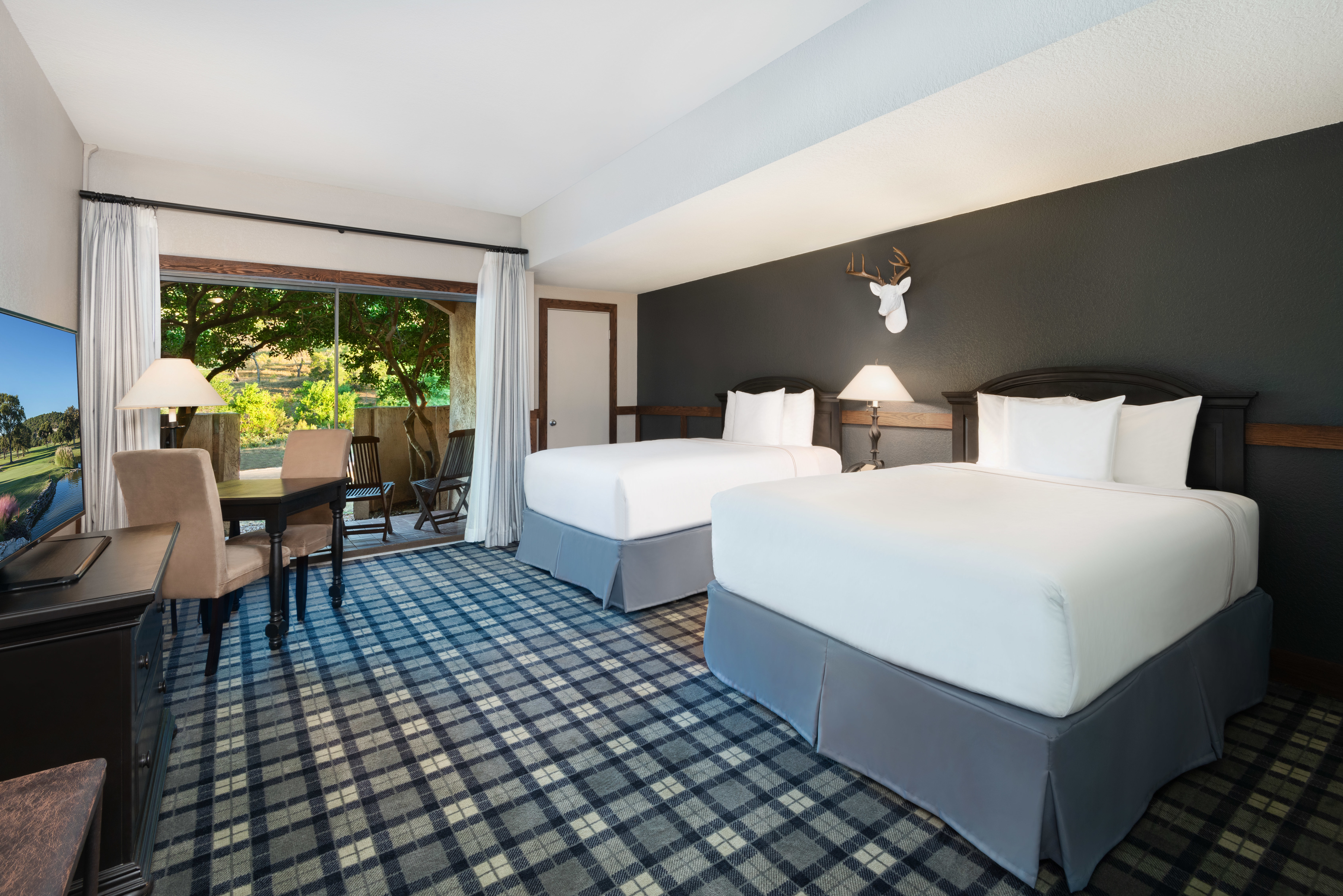 Double Queen Size Bed