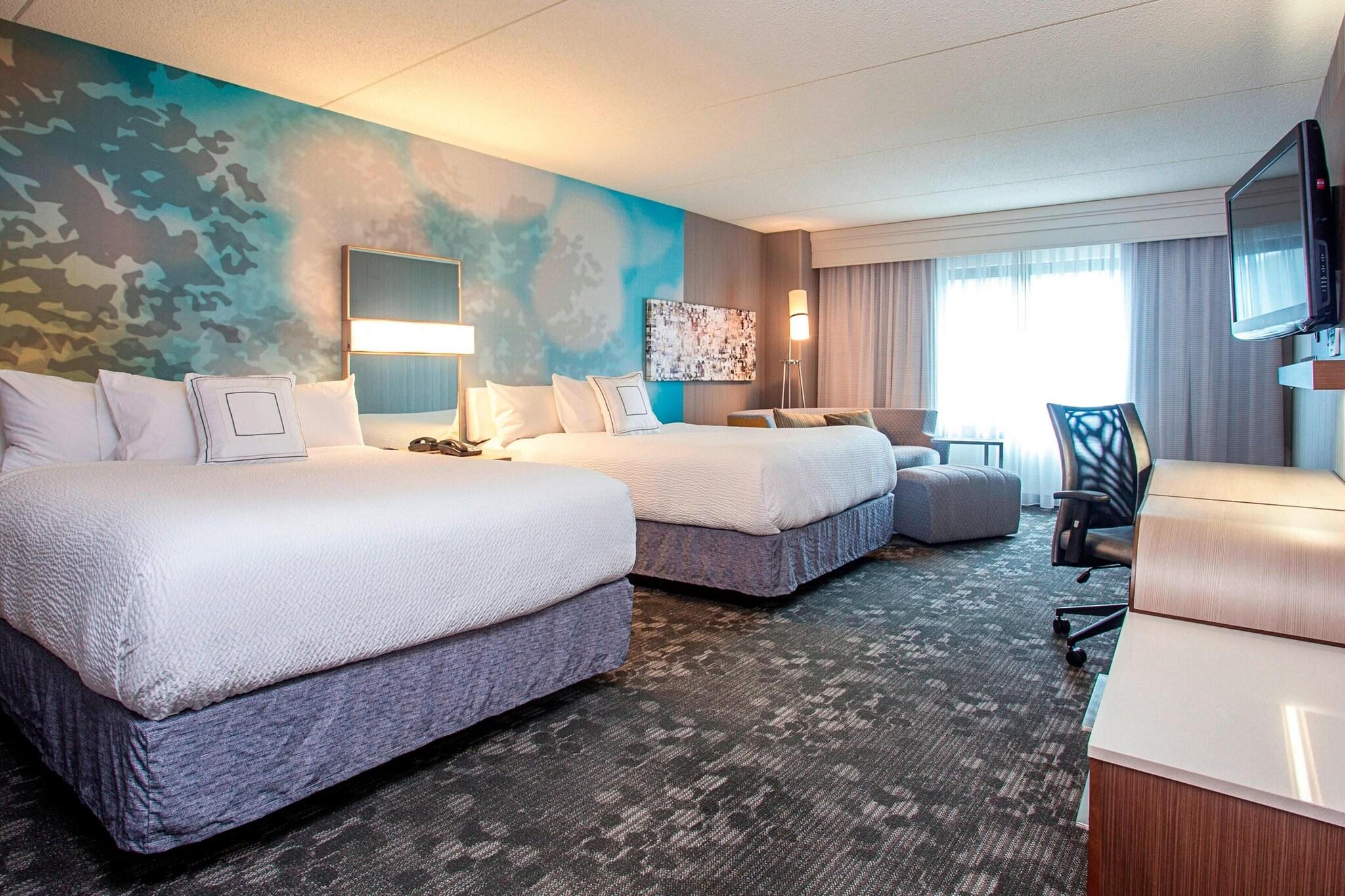 Double Two Queen Beds