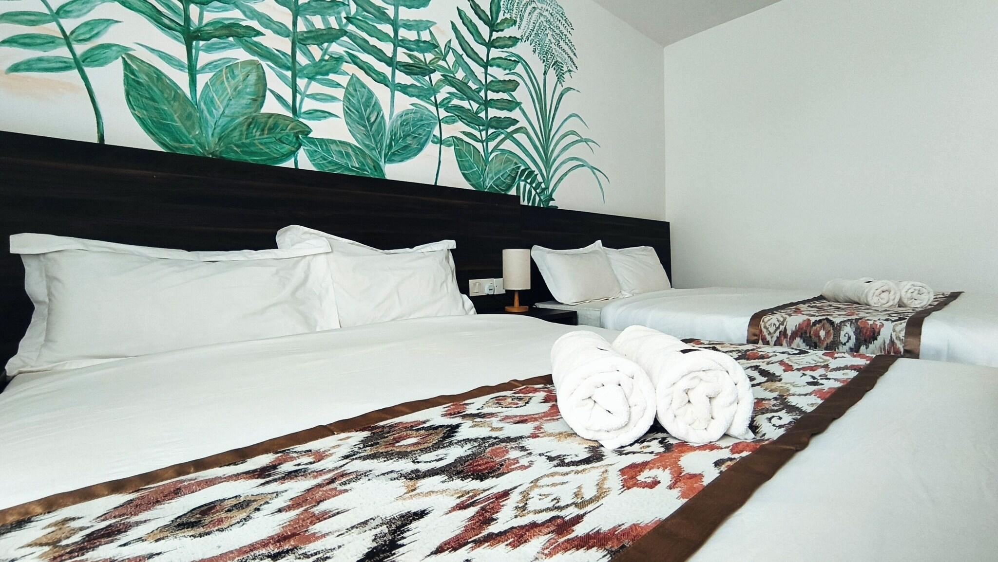 Double Two Queen Beds