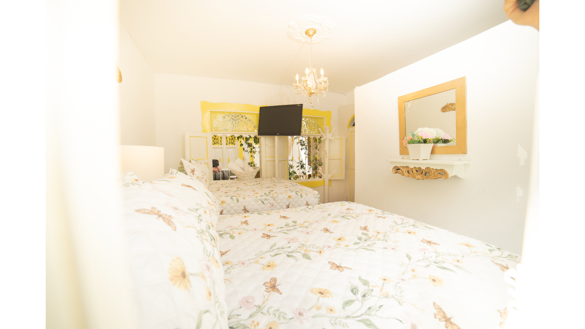 Quadruple Two Double Beds