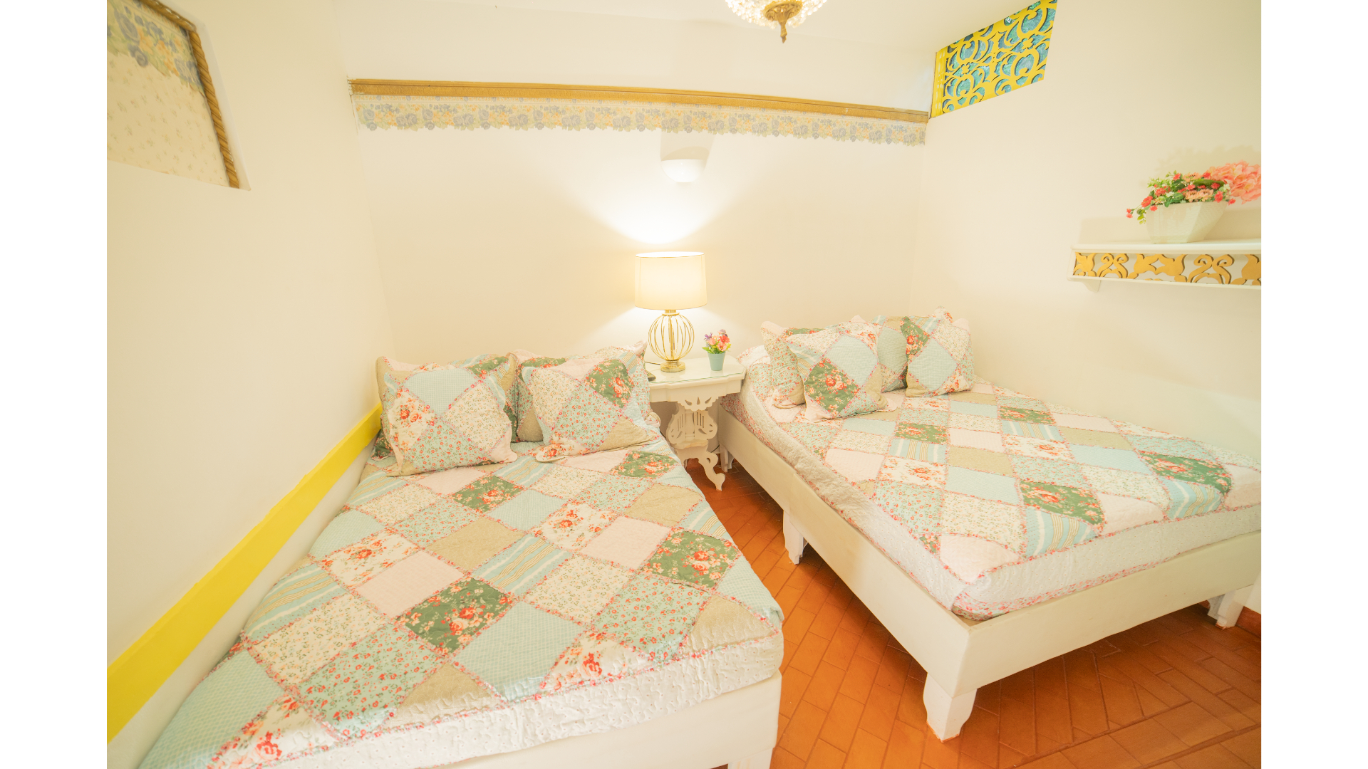 Quadruple Two Double Beds