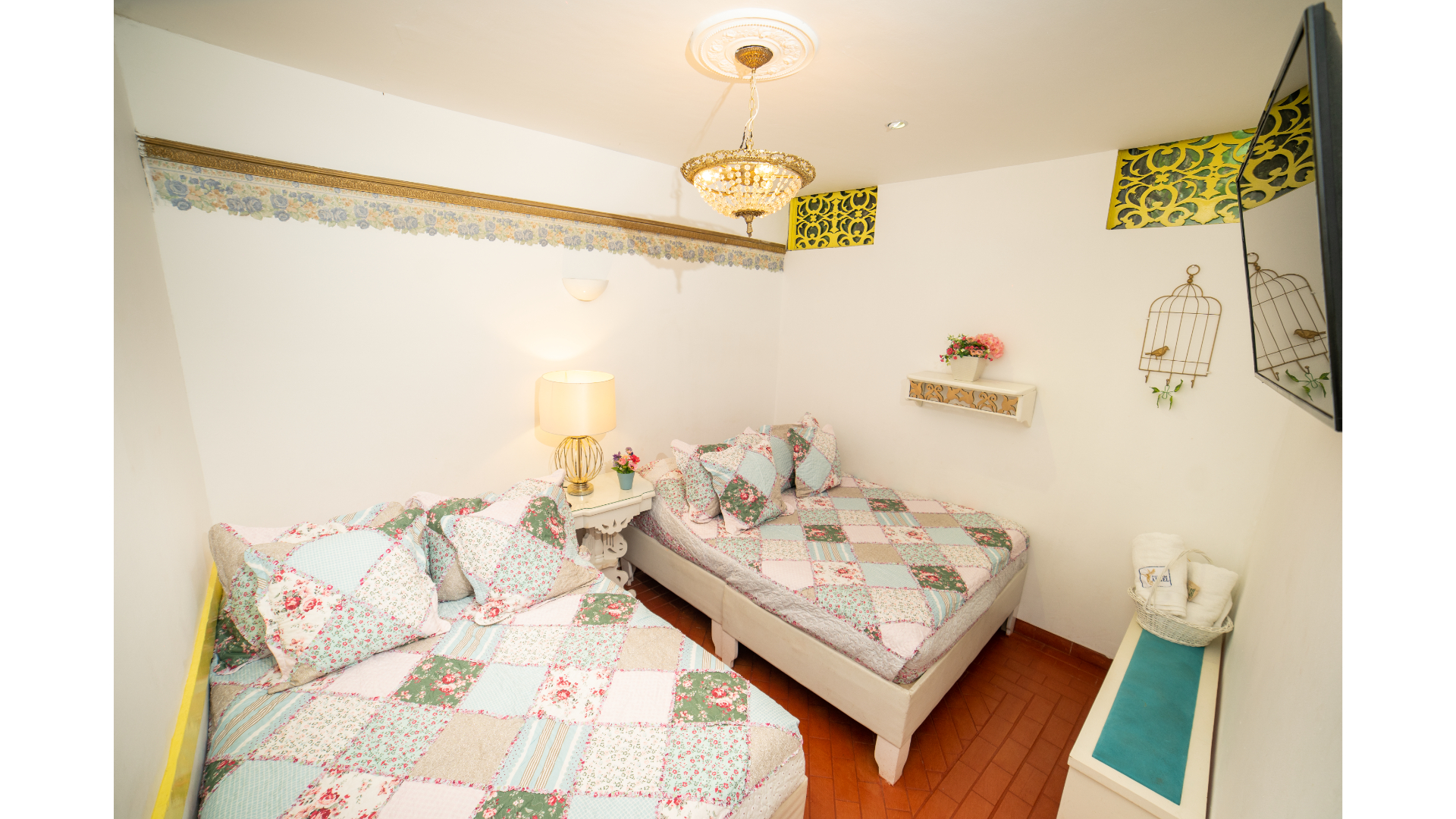 Quadruple Two Double Beds