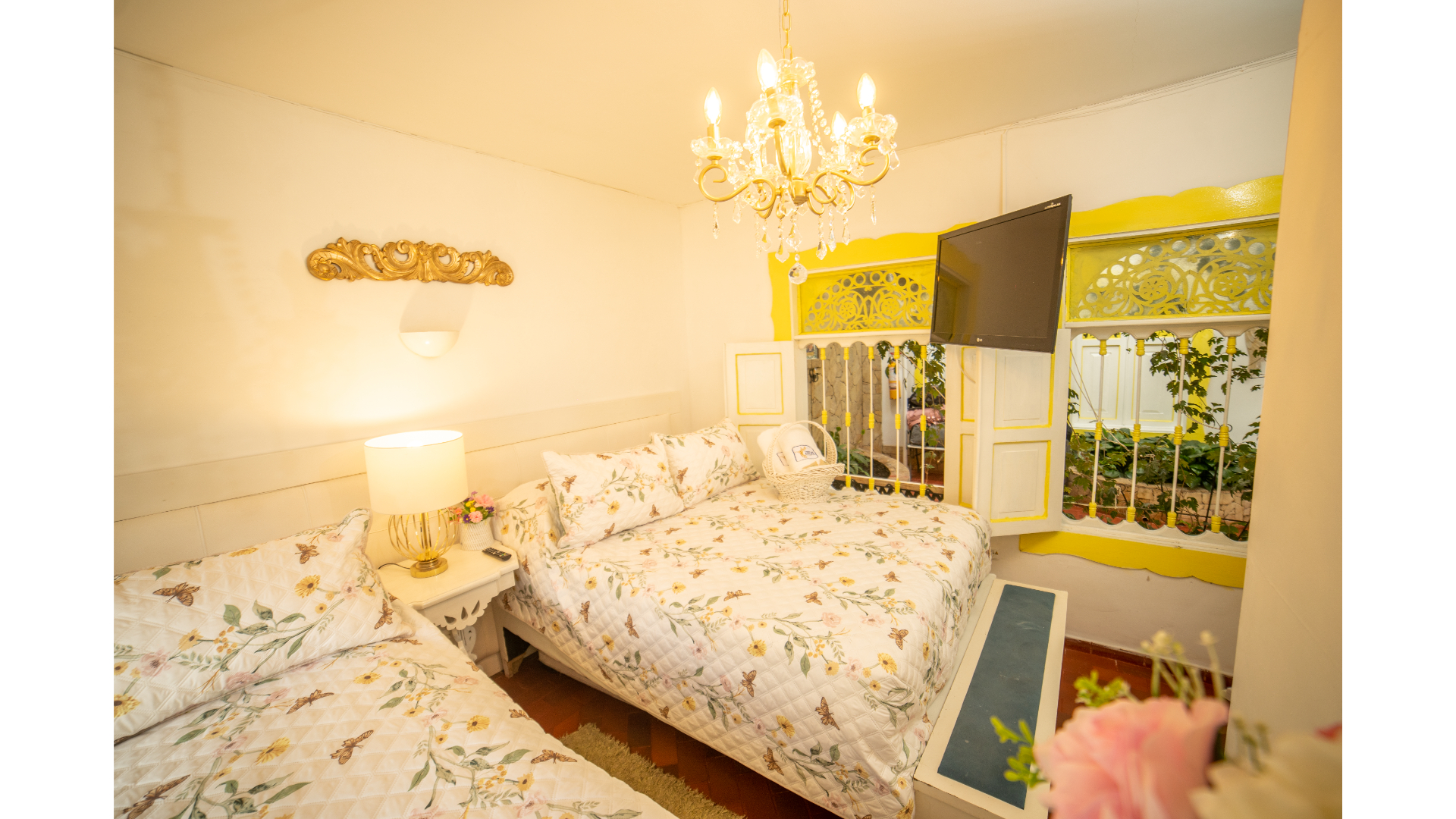 Quadruple Two Double Beds