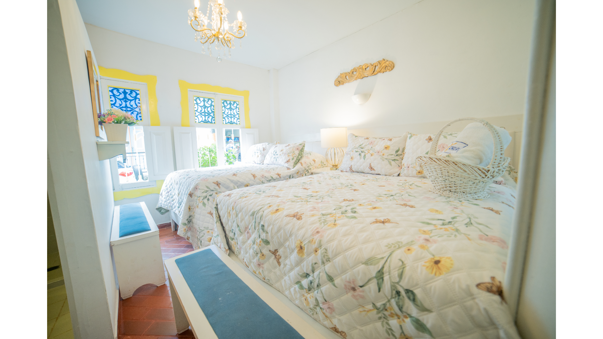 Quadruple Two Double Beds