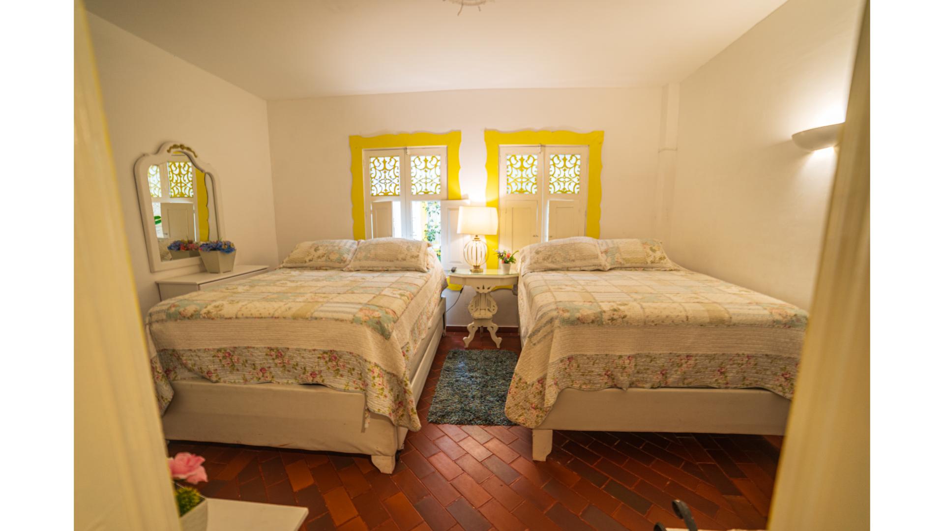 Quadruple Two Double Beds