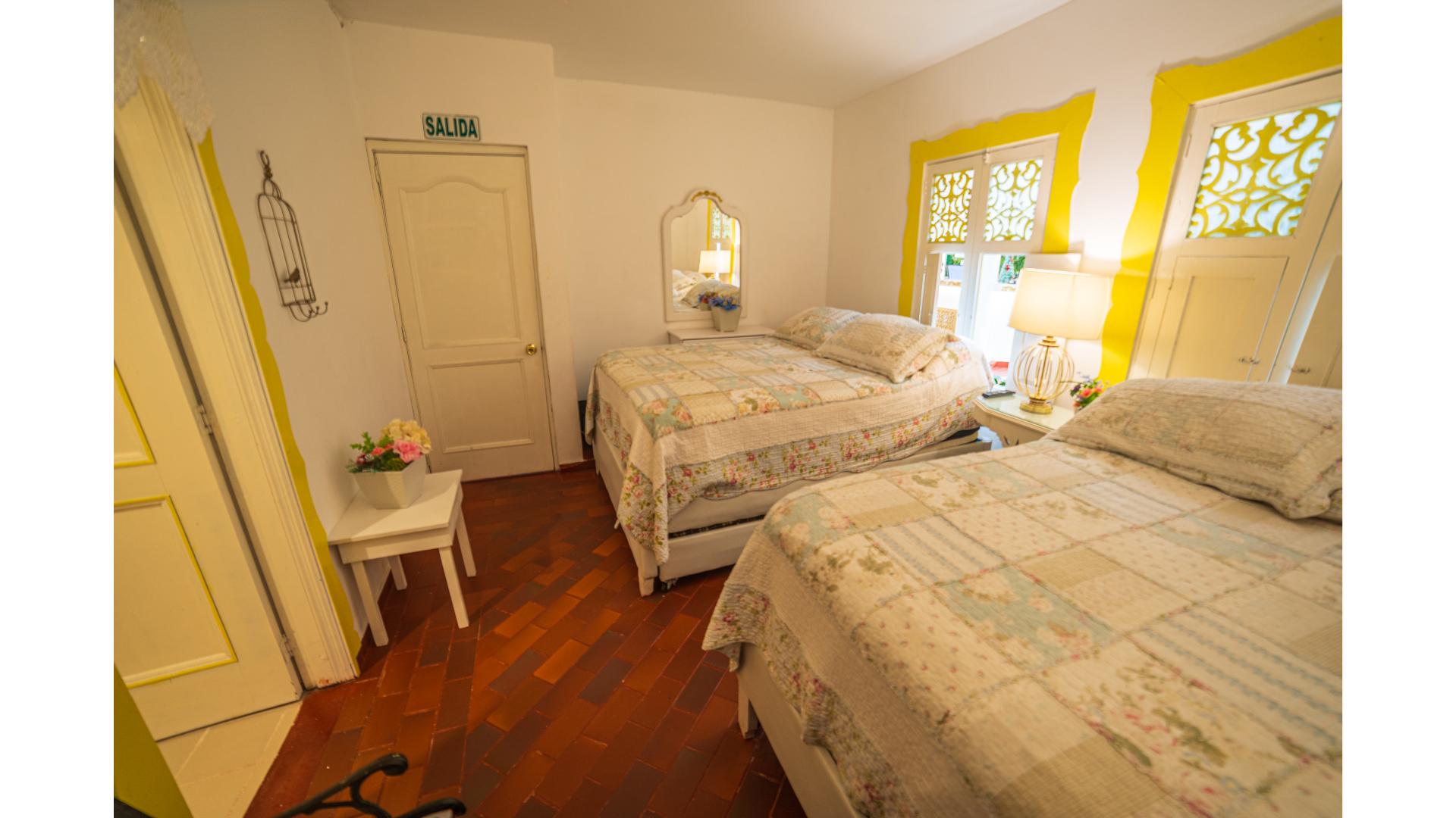 Quadruple Two Double Beds