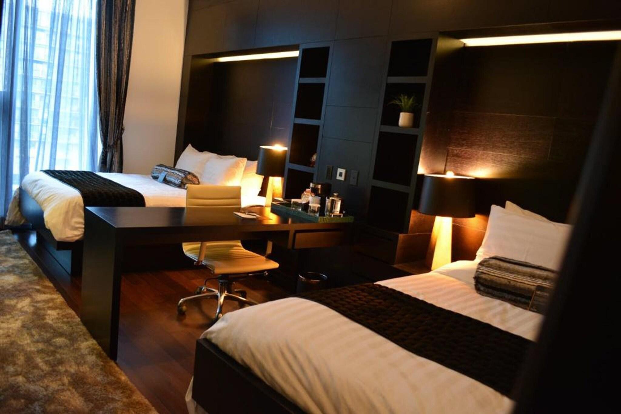 Double Two Queen Beds