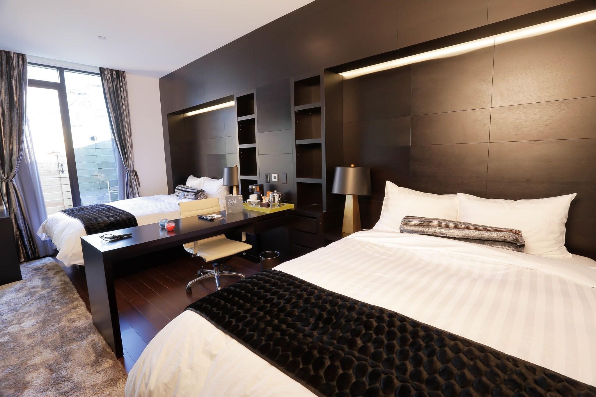 Double Two Queen Beds