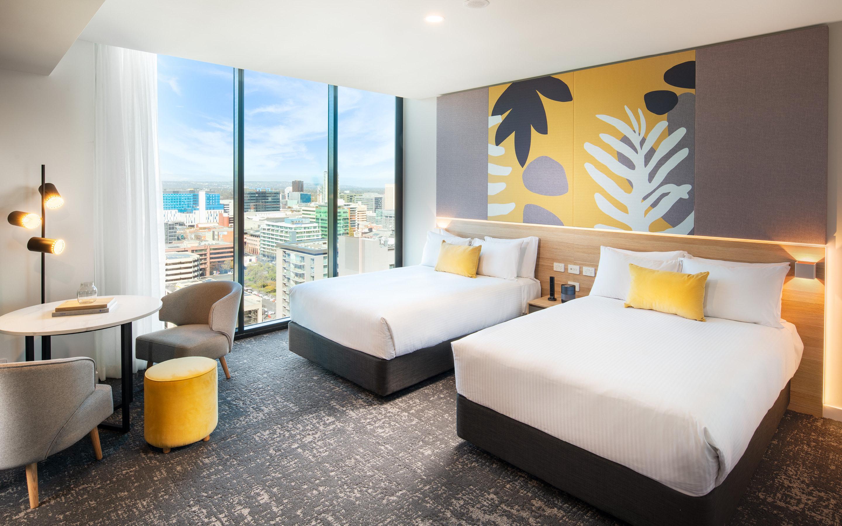 Double Two Double Beds Premium