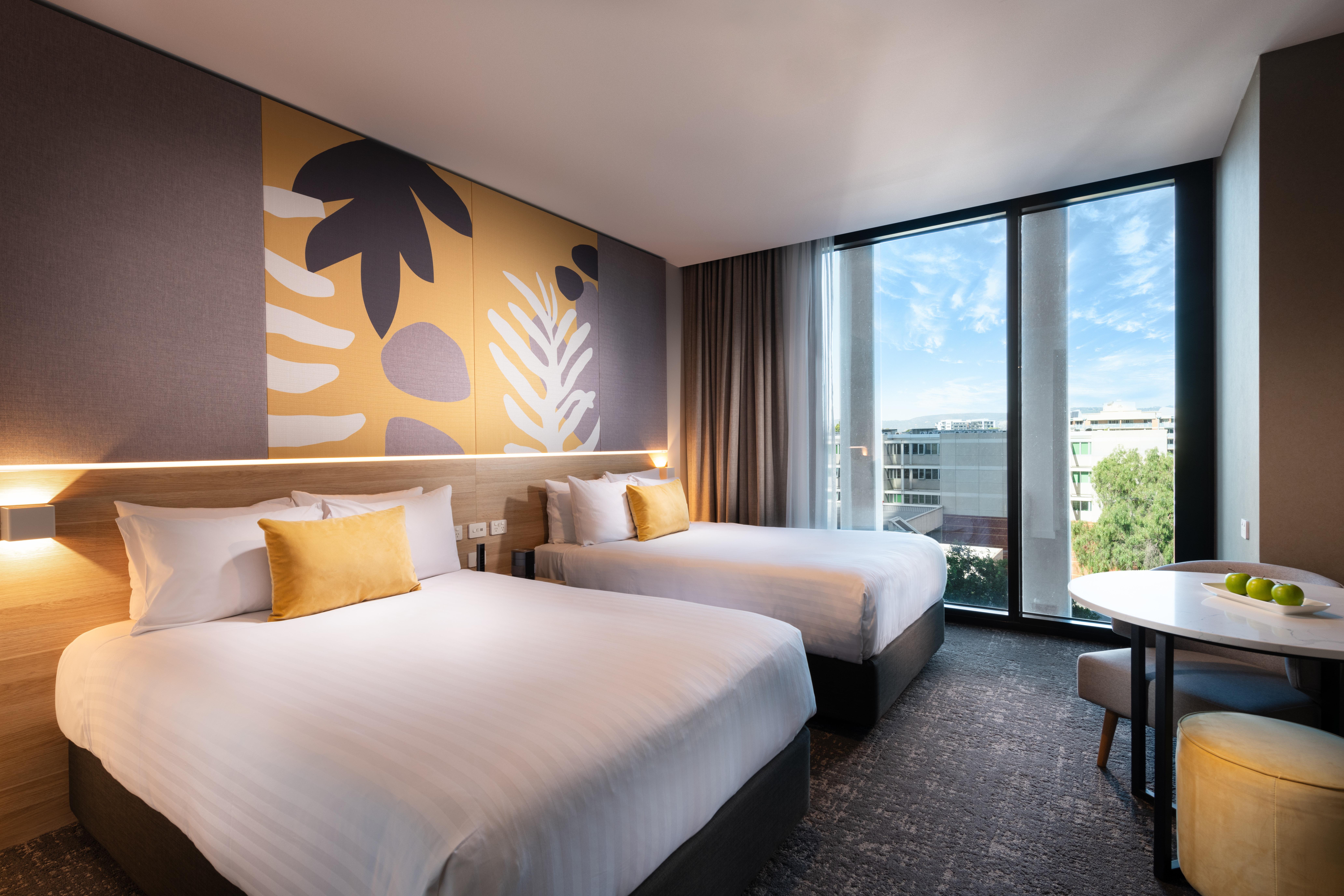 Double Two Double Beds