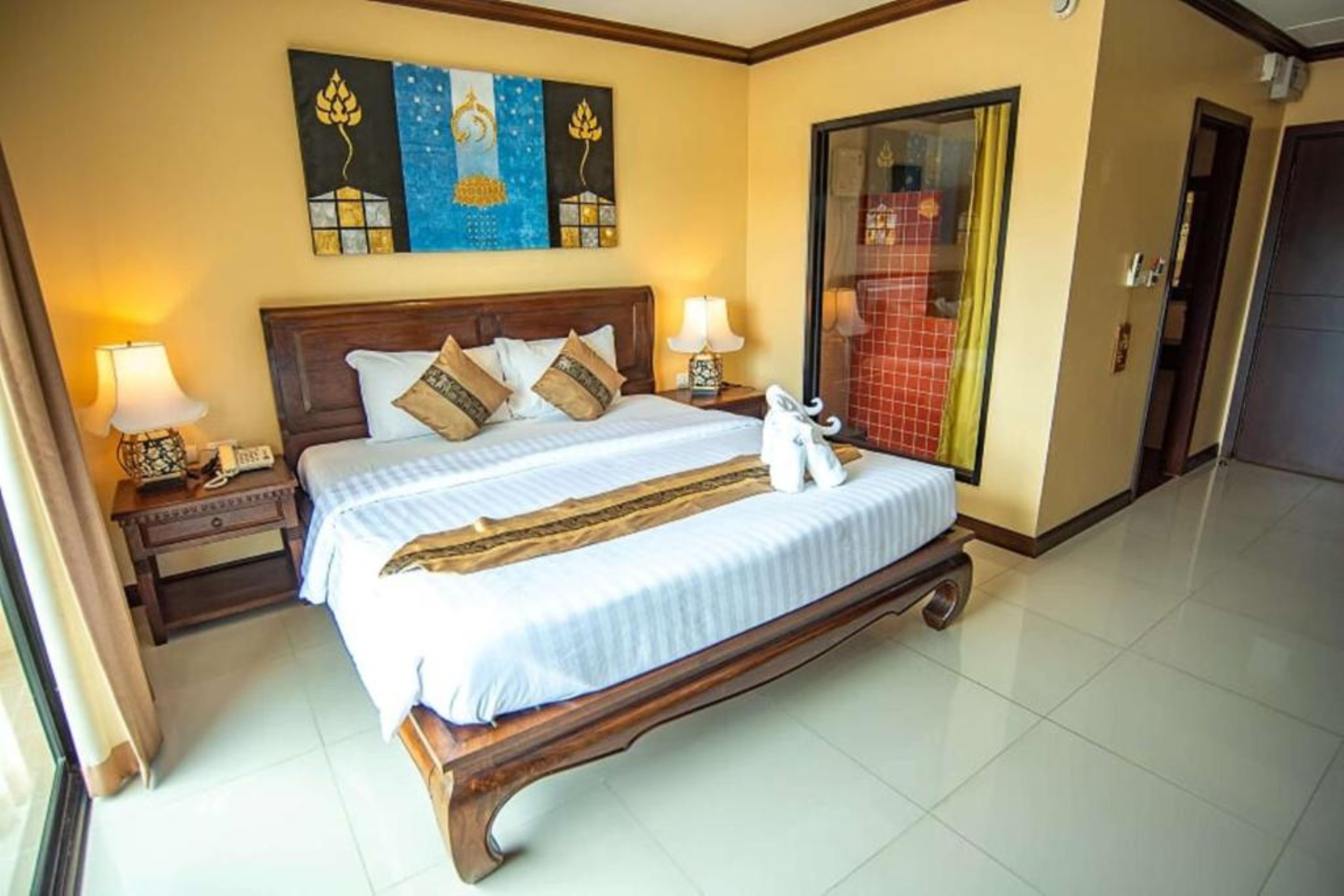 Double King Size Bed