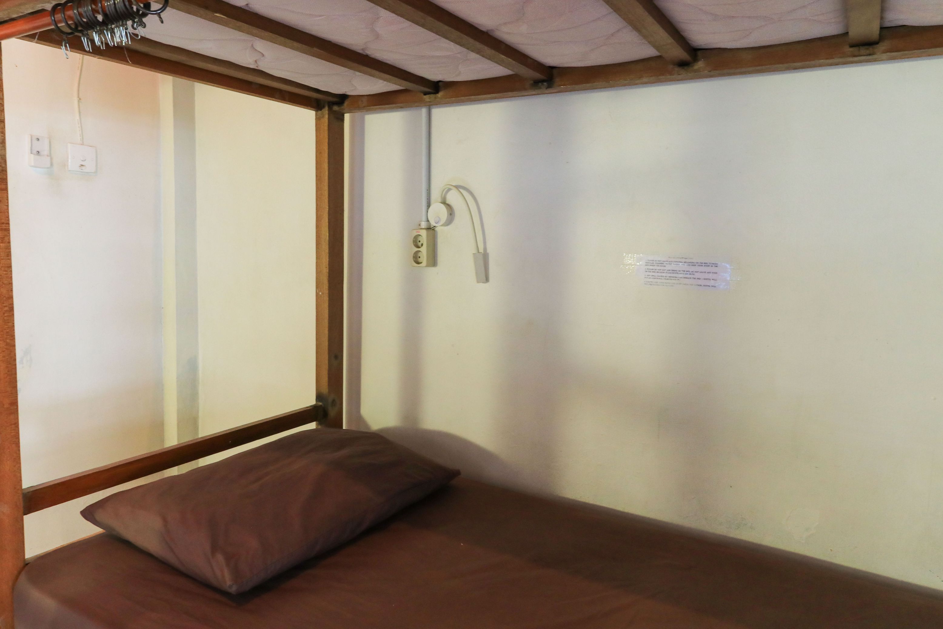 Bed in Dormitory Female Room