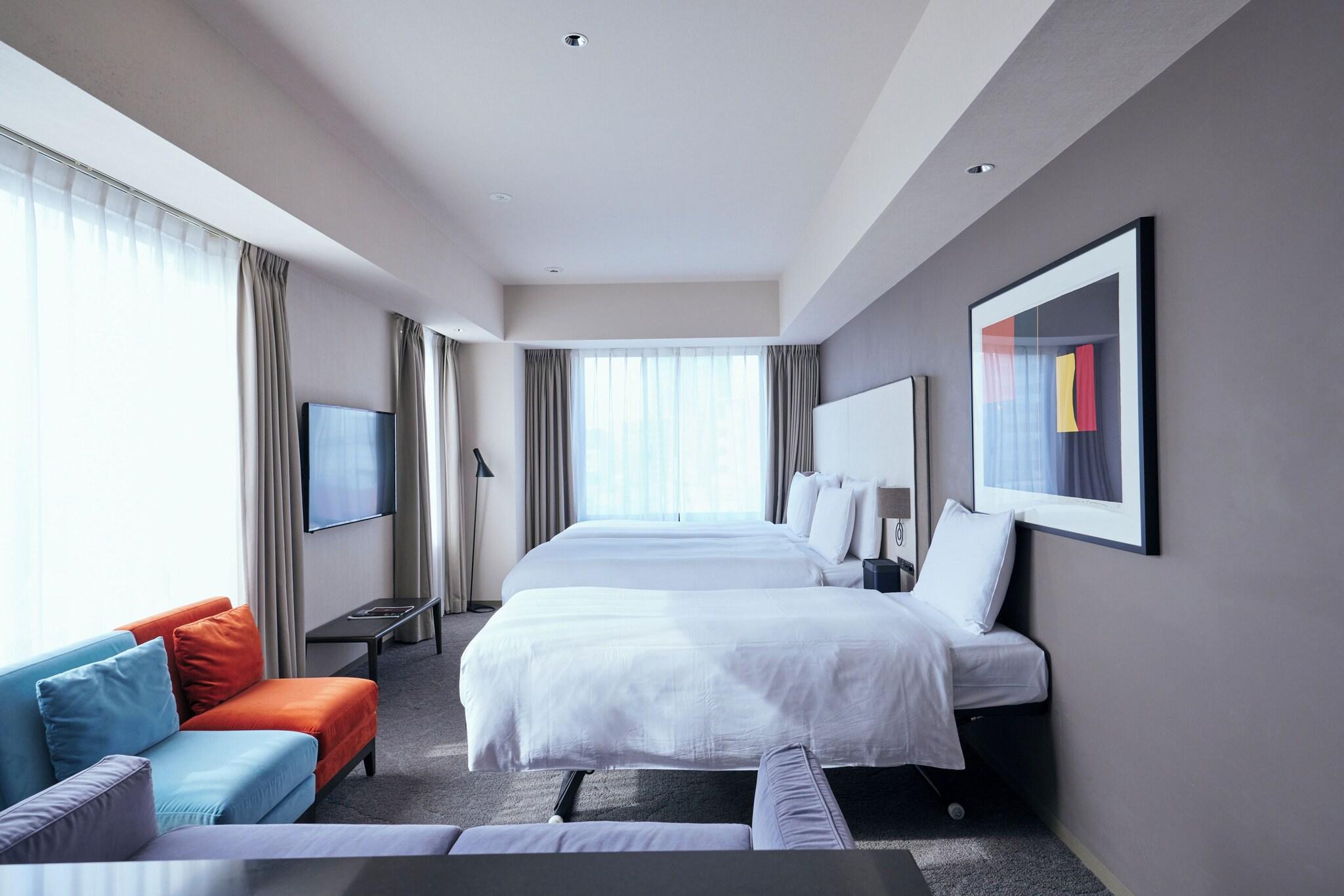 Double Deluxe Two Beds