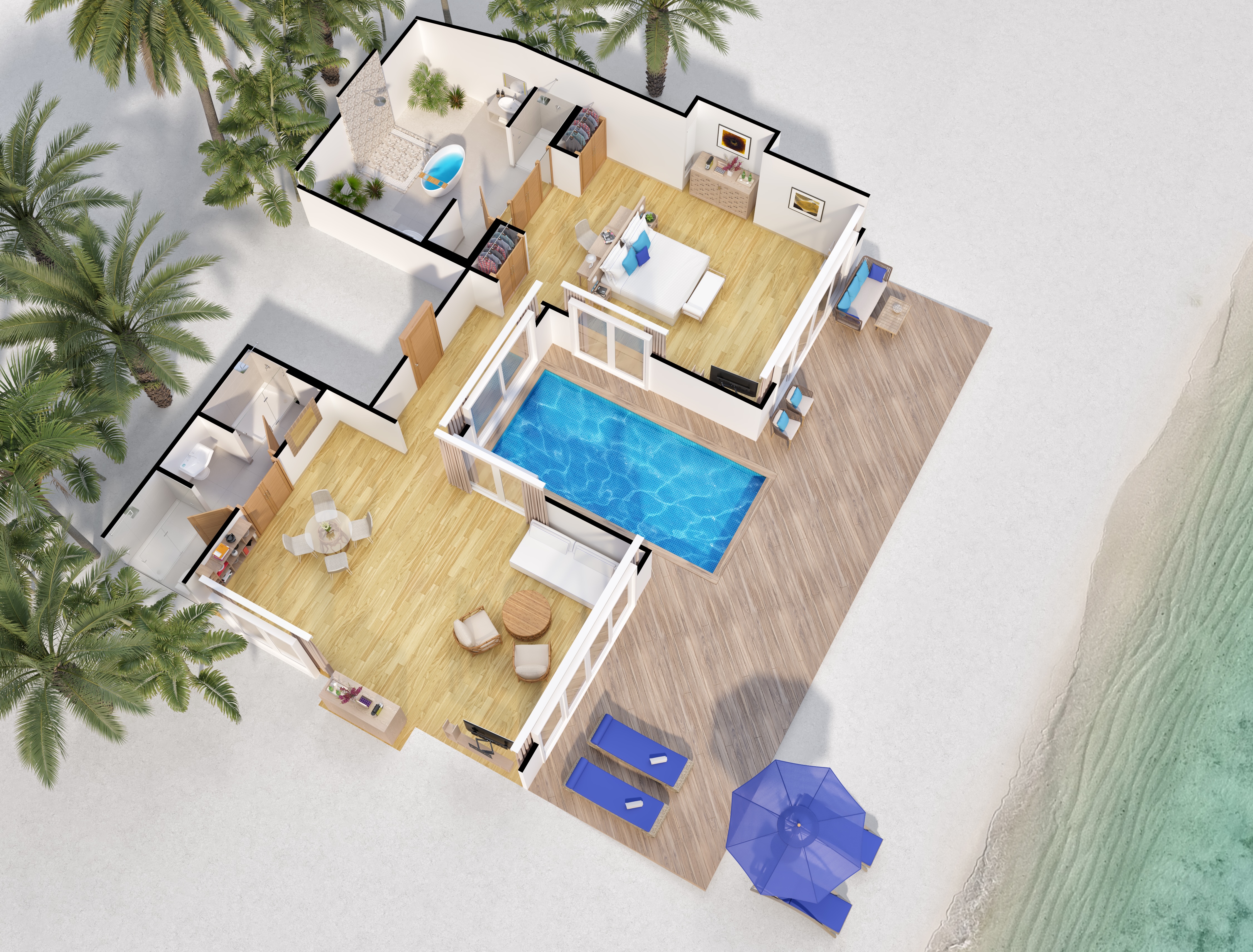 Suite Deluxe with Private Pool