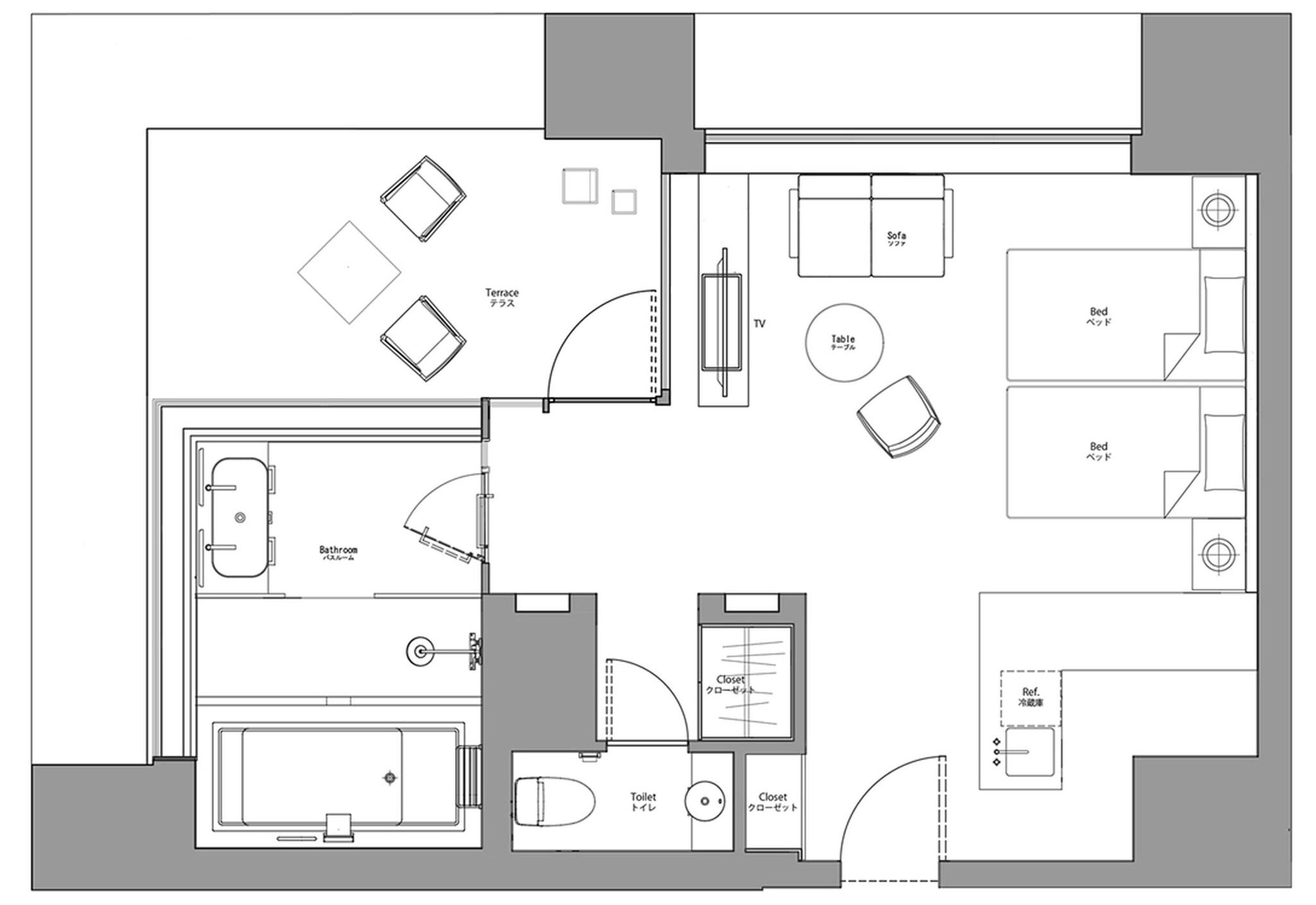 Twin Premium Non Smoking