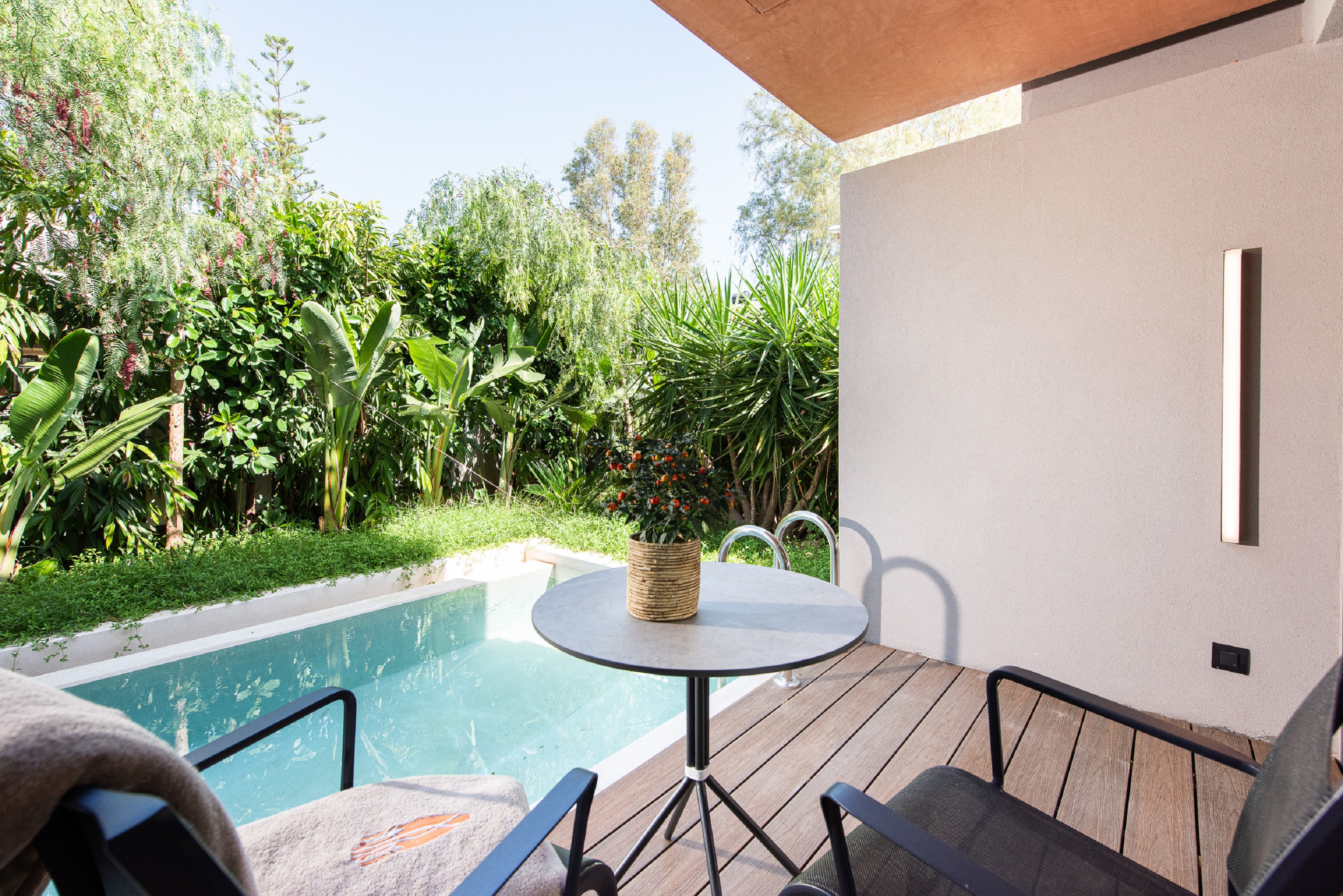 Twin Superior with Private Pool