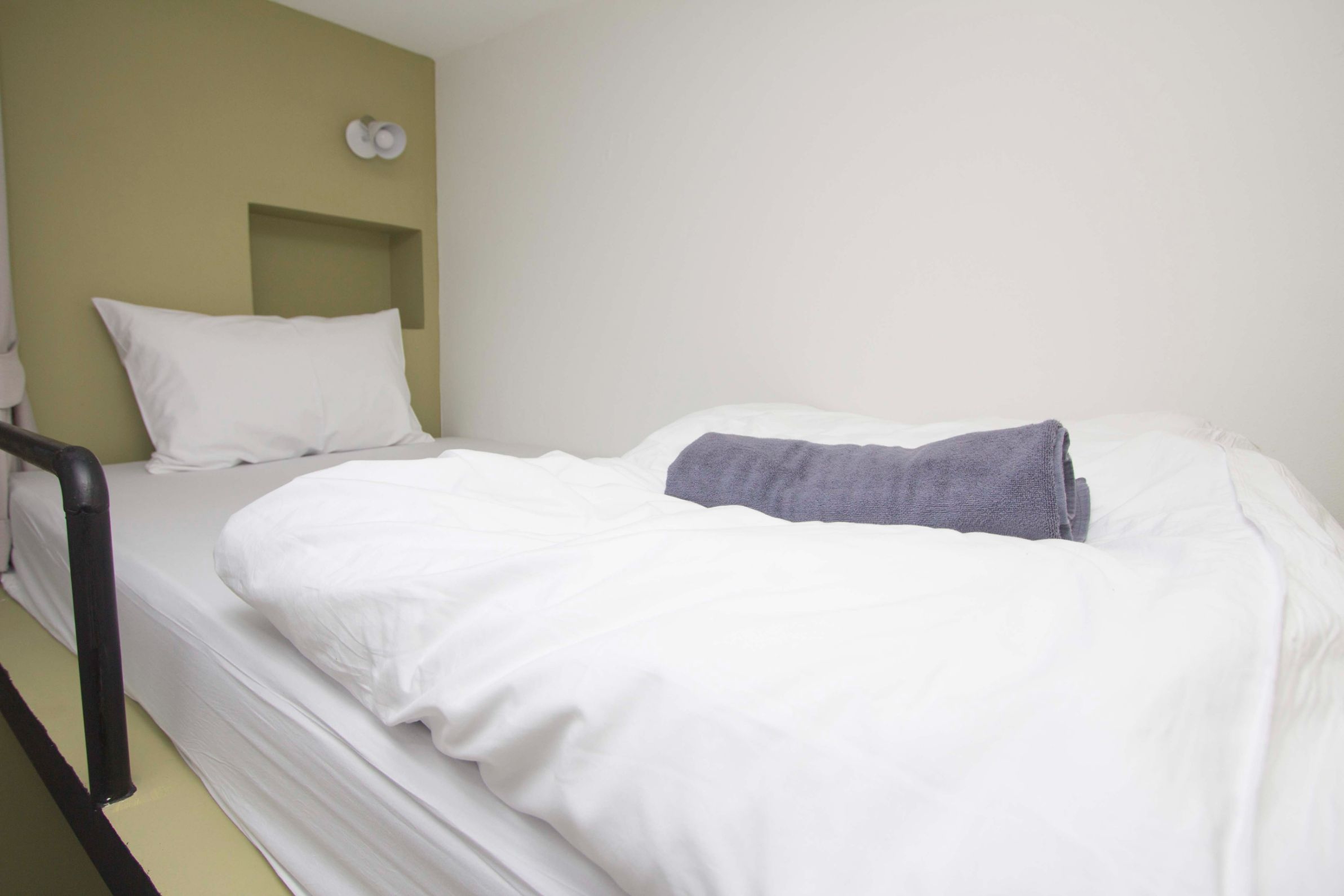 Bed in Dormitory Male Room