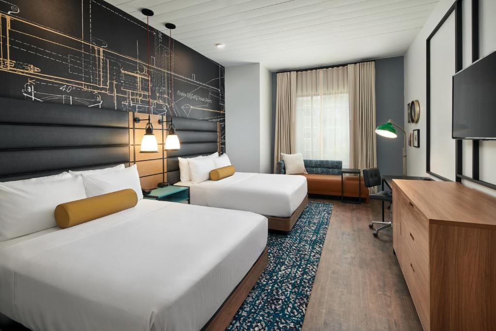 Double Accessible Two Double Beds