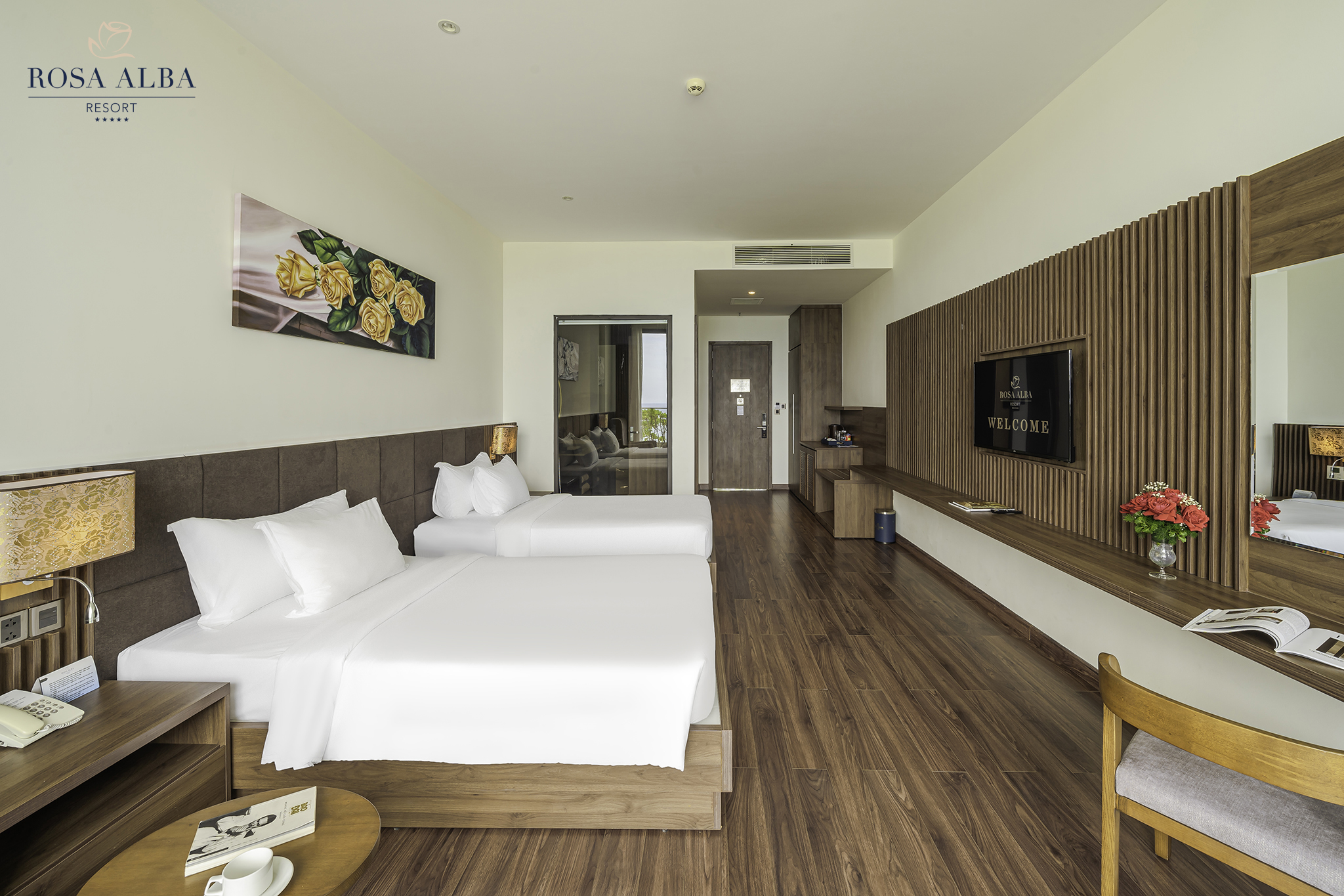 Studio Ocean View Two Double Beds