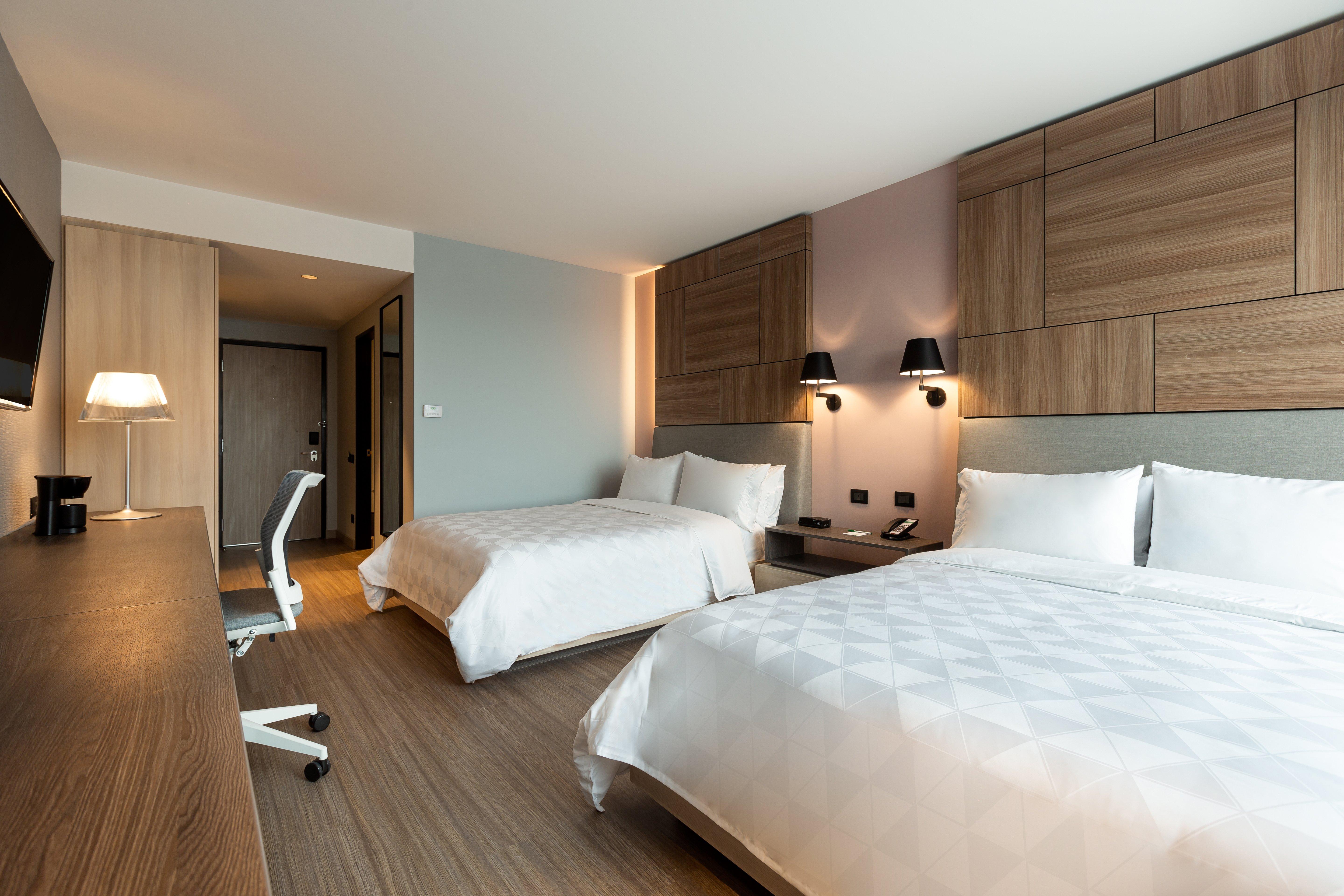 Double Two Queen Beds