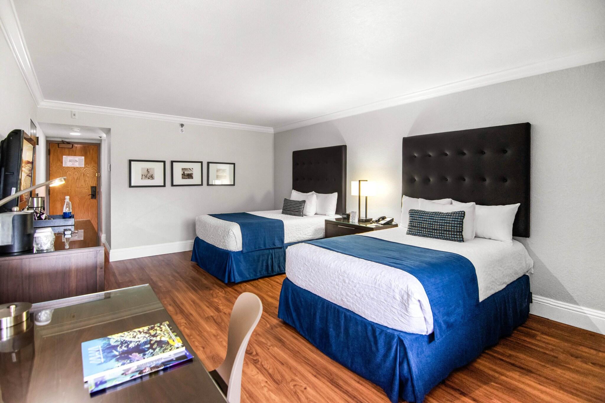 Double Pool View Two Double Beds