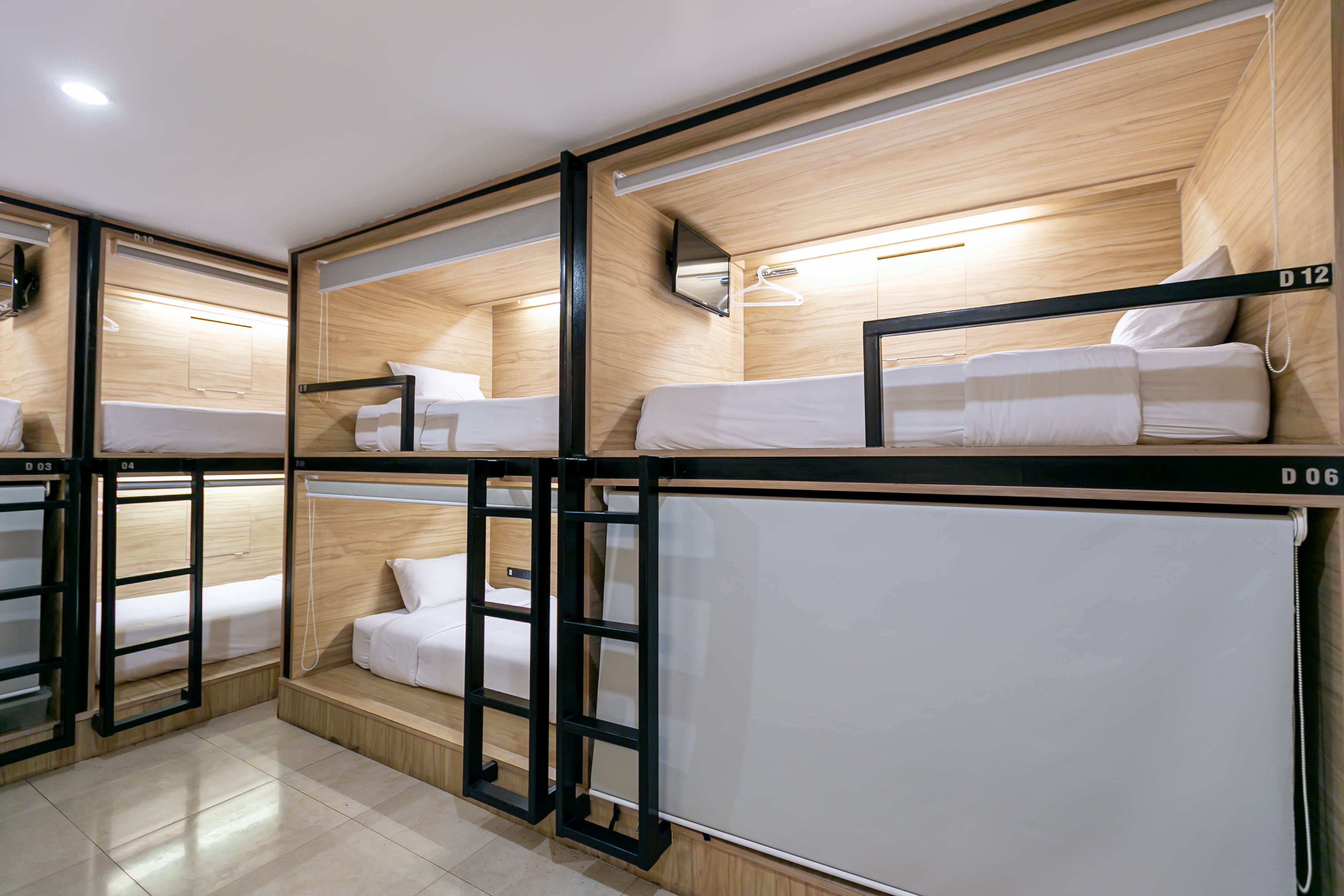 Bed in Dormitory Male Room