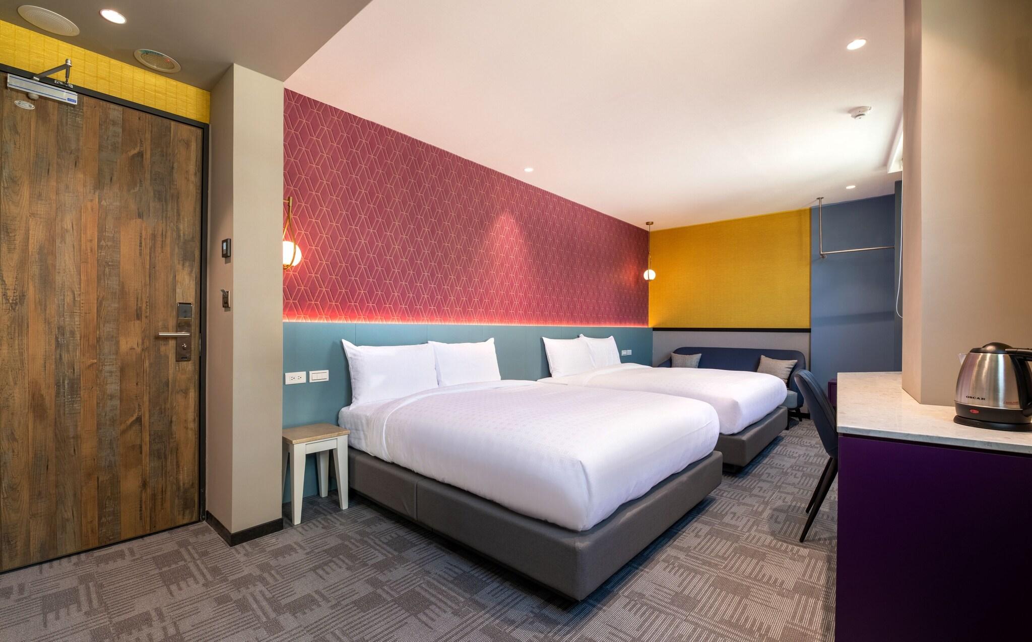 Quadruple Two Double Beds