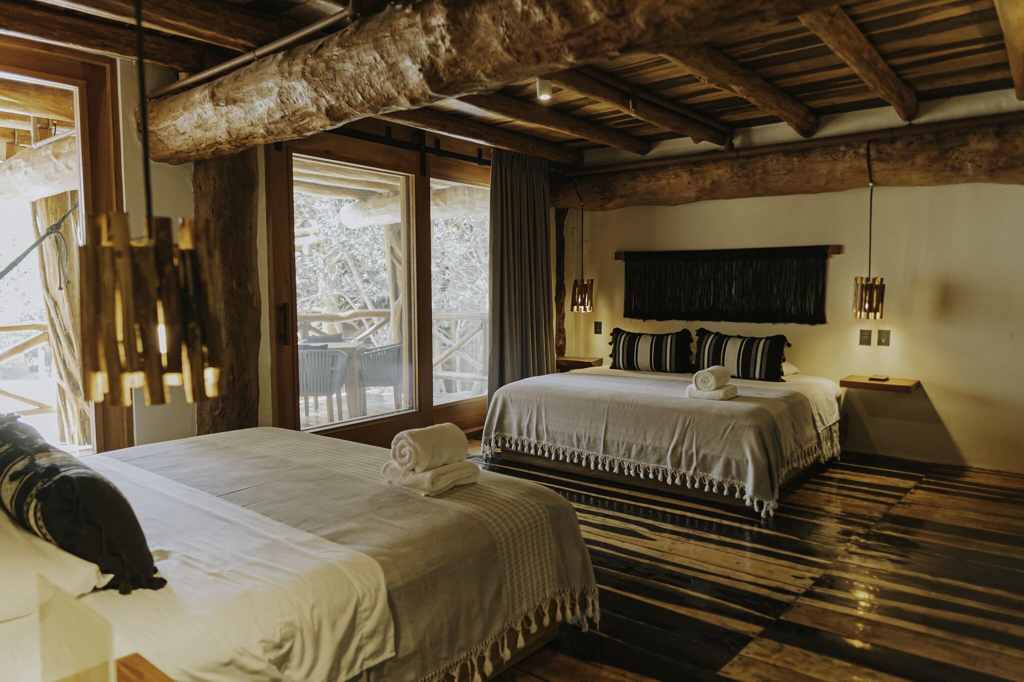 Double Two King Beds