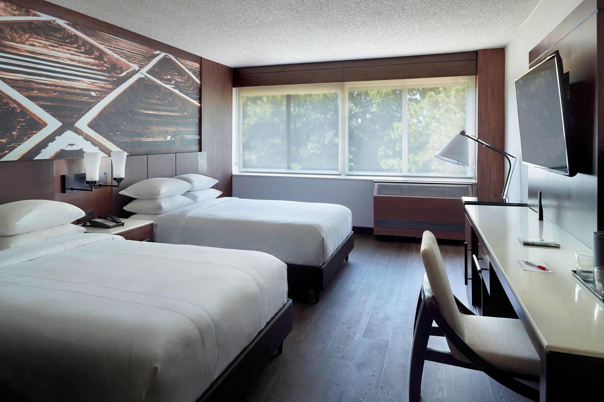 Double Two Double Beds