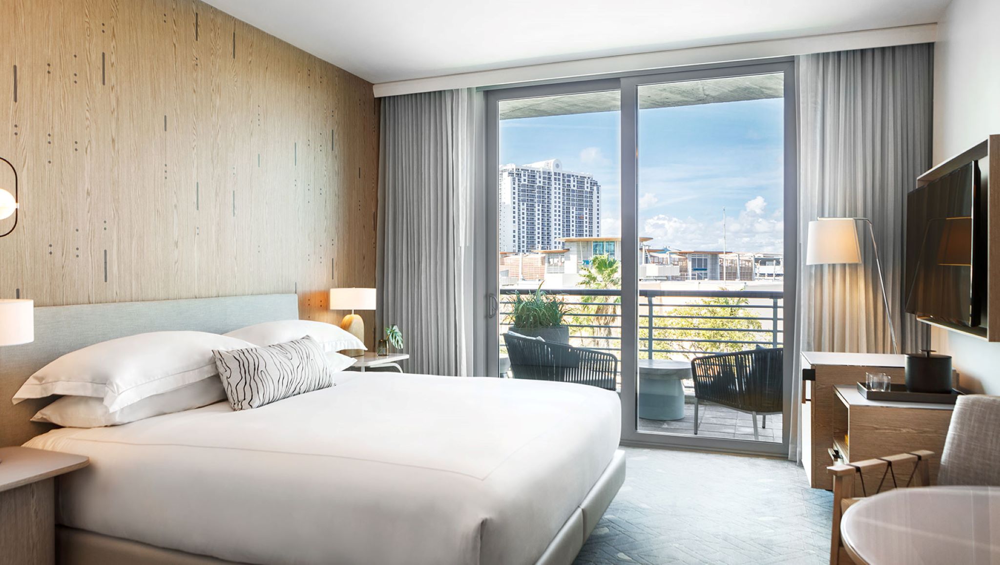 Double City View King Bed