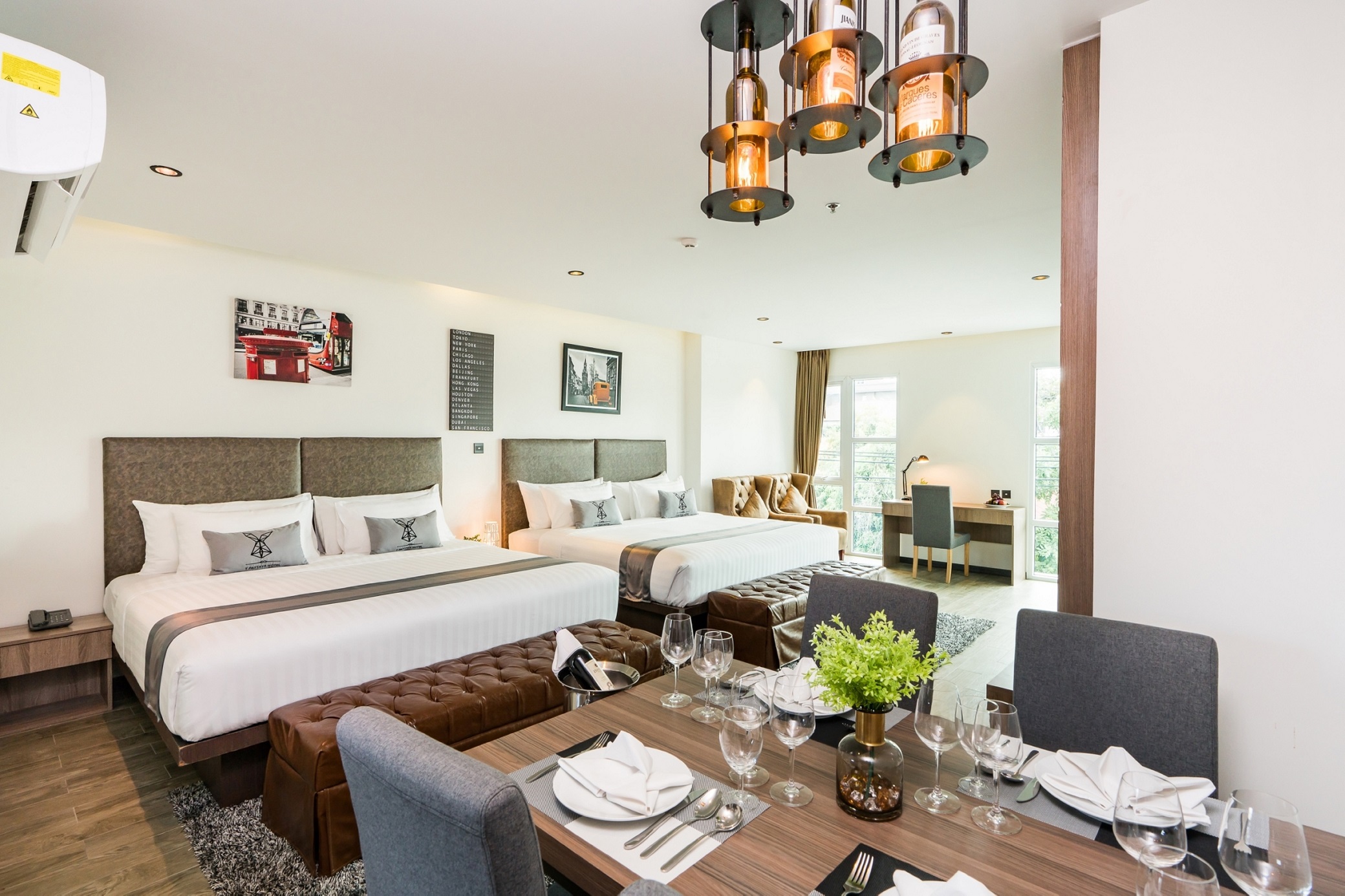 Family Room Two Double Beds