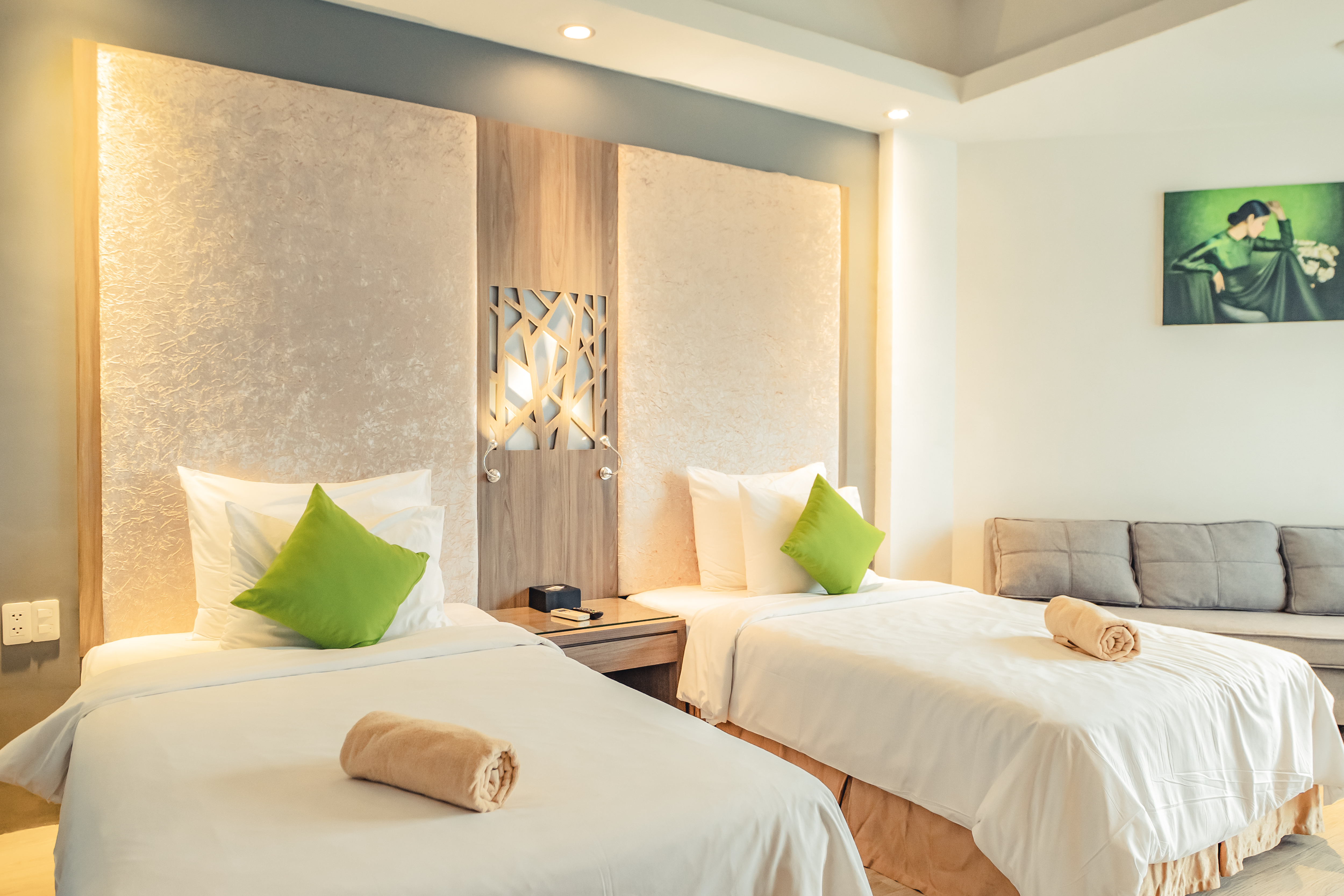 Double or Twin Deluxe Sea View with Balcony